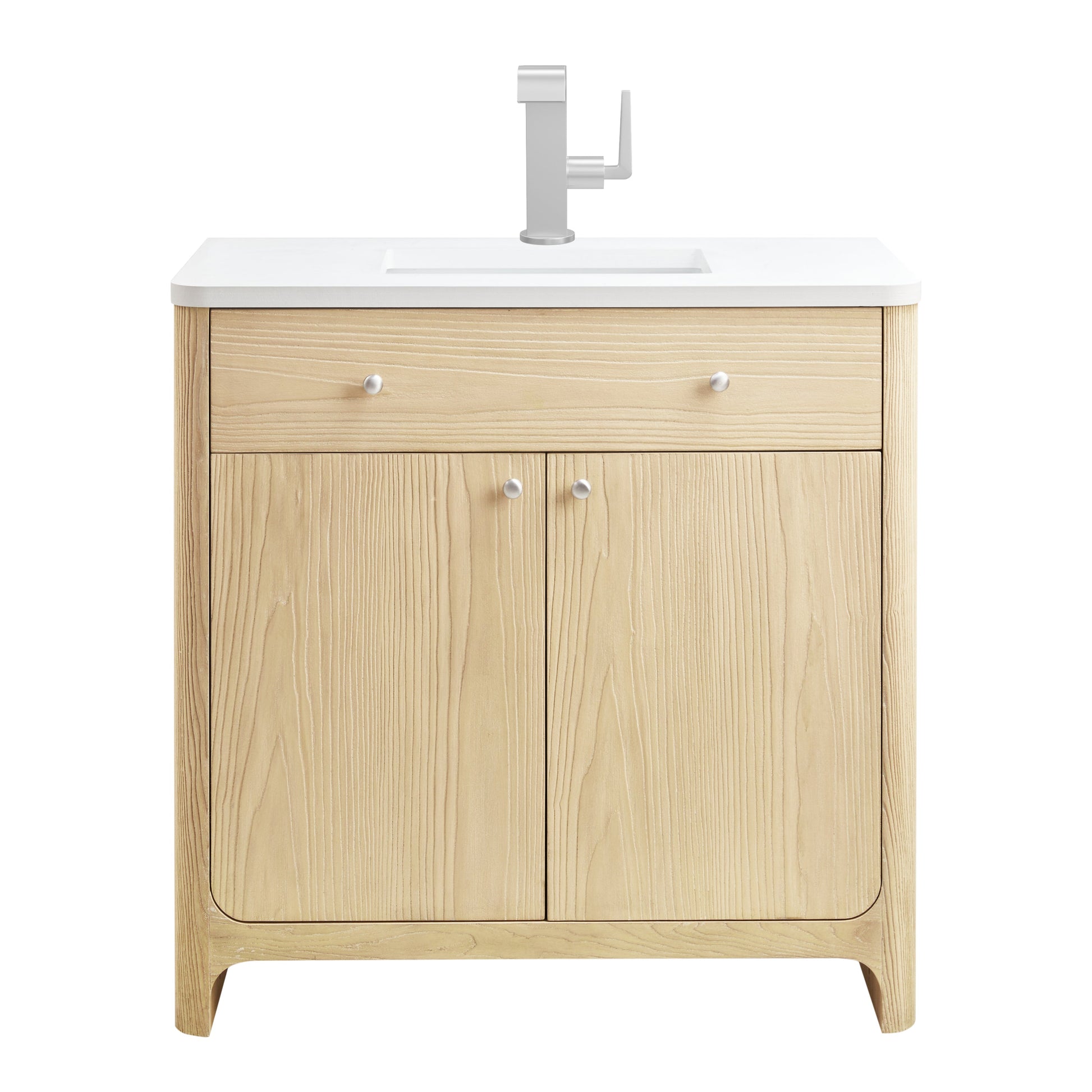 Coastal Driftwood / White Zeus - 1 Faucet Hole