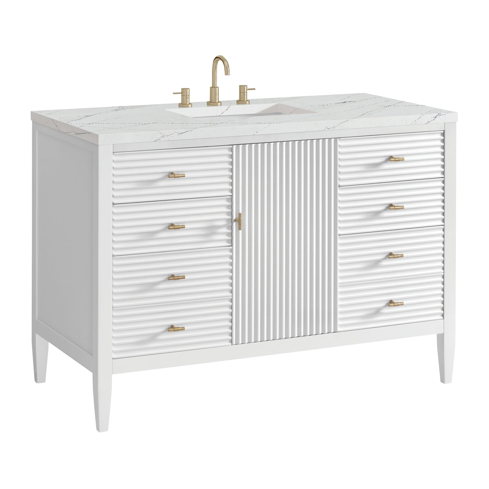 Bright White / Ethereal Noctis - 3 Faucet Holes