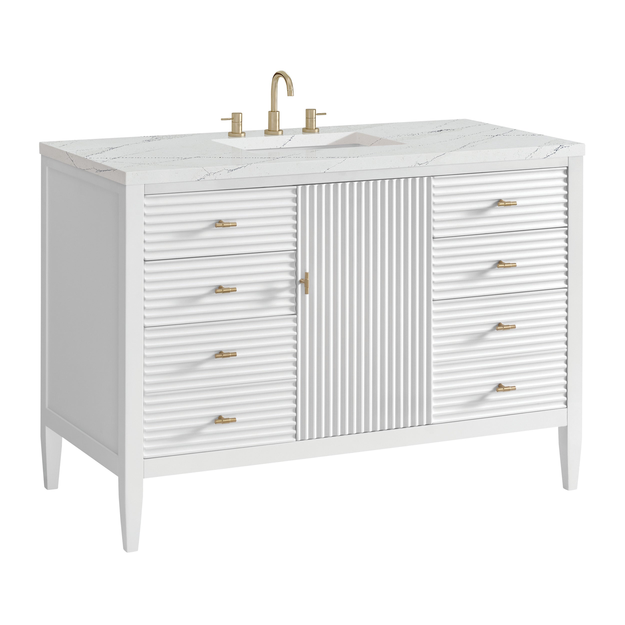 Bright White / Ethereal Noctis - 3 Faucet Holes