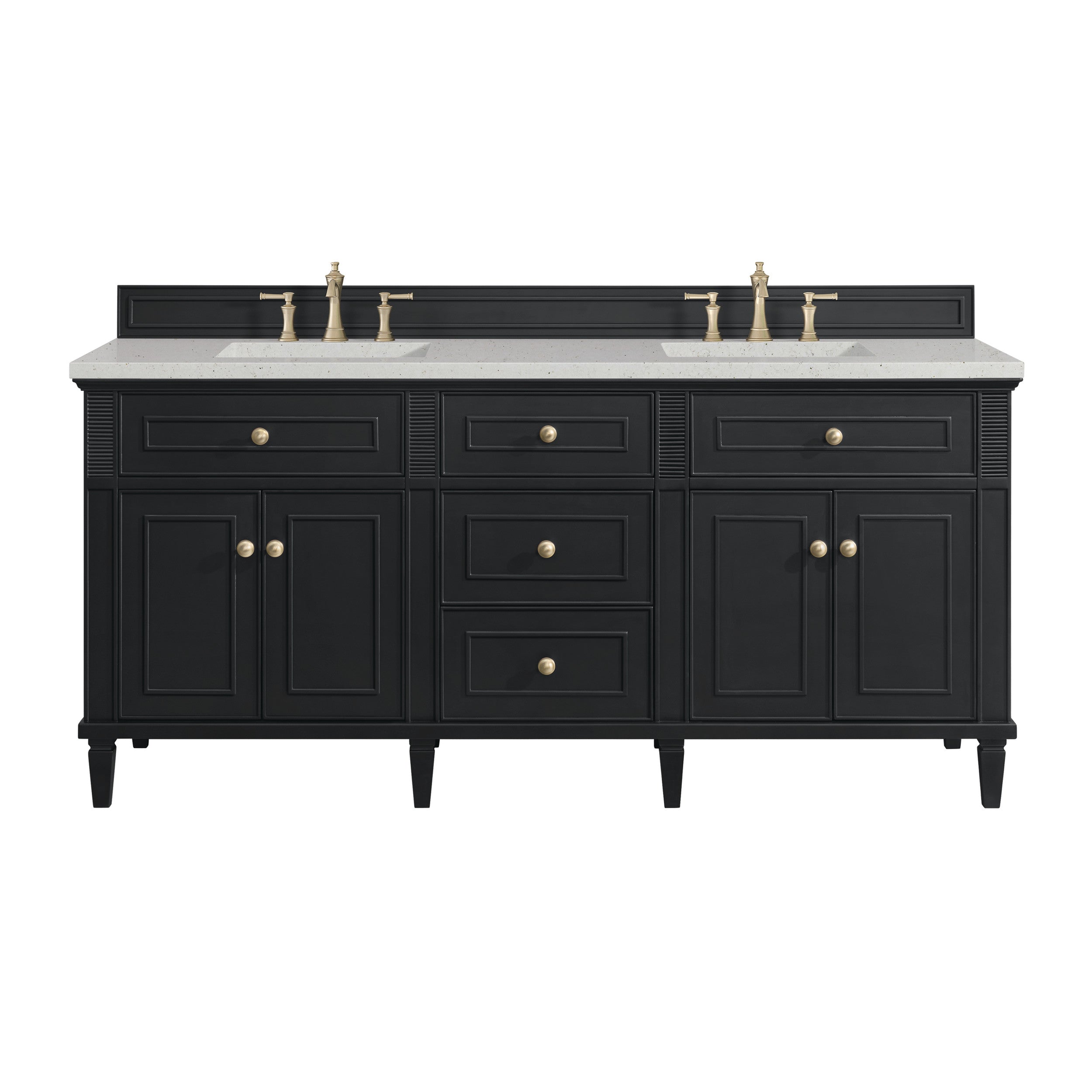Black Onyx / Lime Delight - 3 Faucet Holes