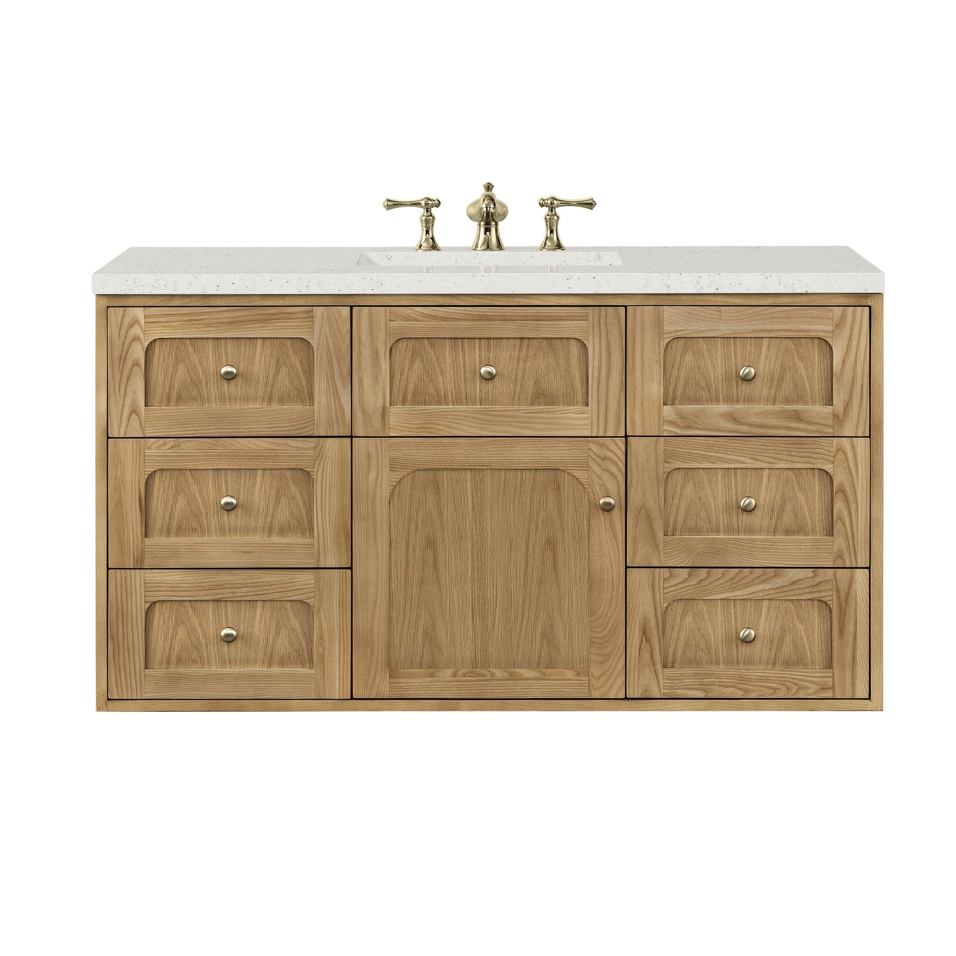 Light Natural Oak / Lime Delight - 3 Faucet Holes