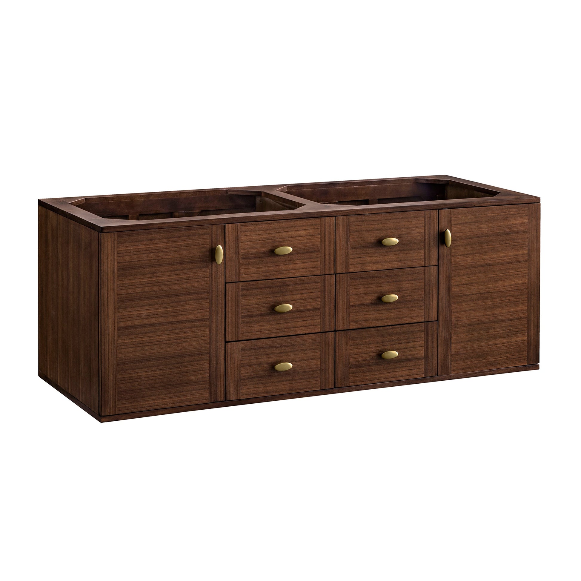 Mid-Century Walnut / No Countertop