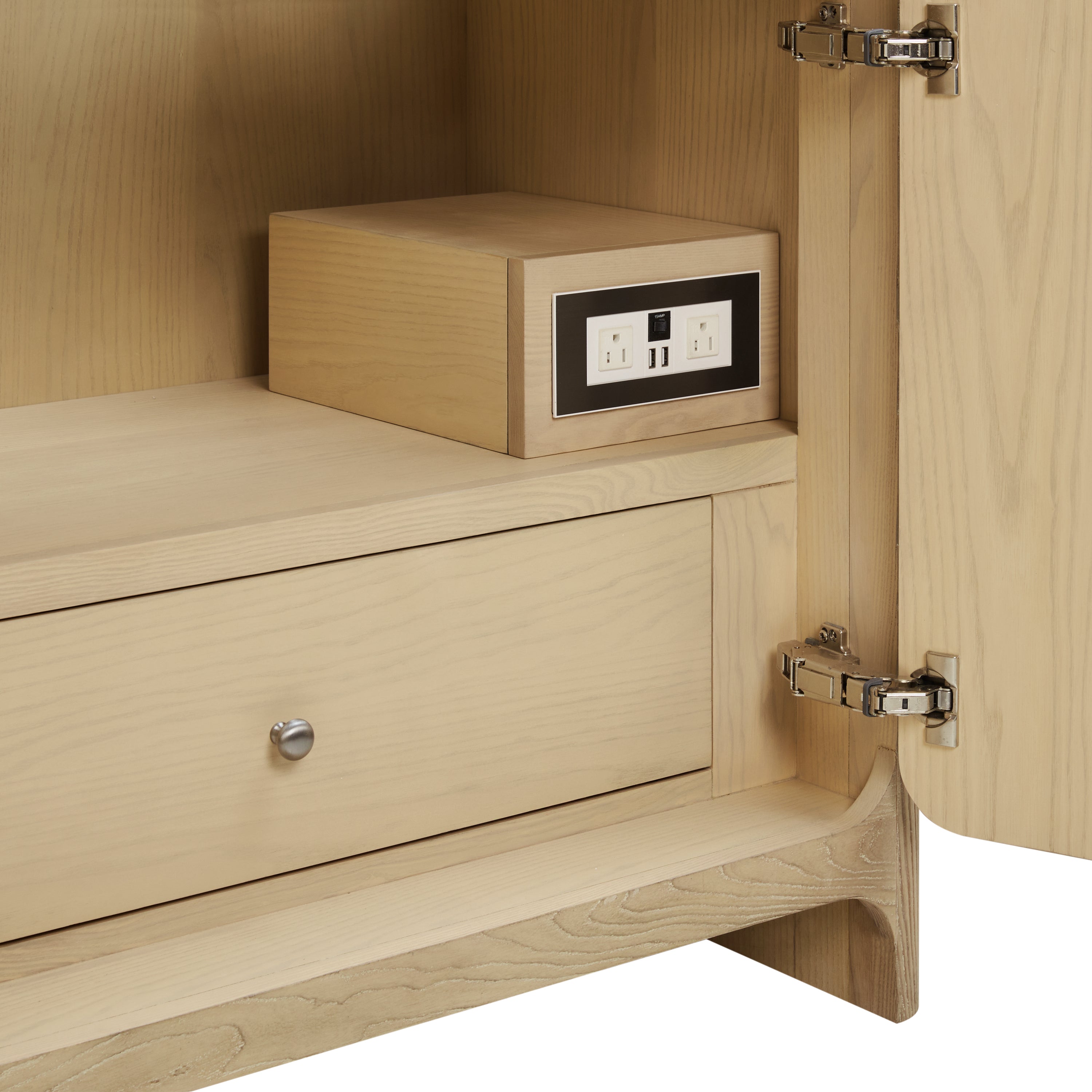 Coastal Driftwood / White Zeus - 3 Faucet Hole