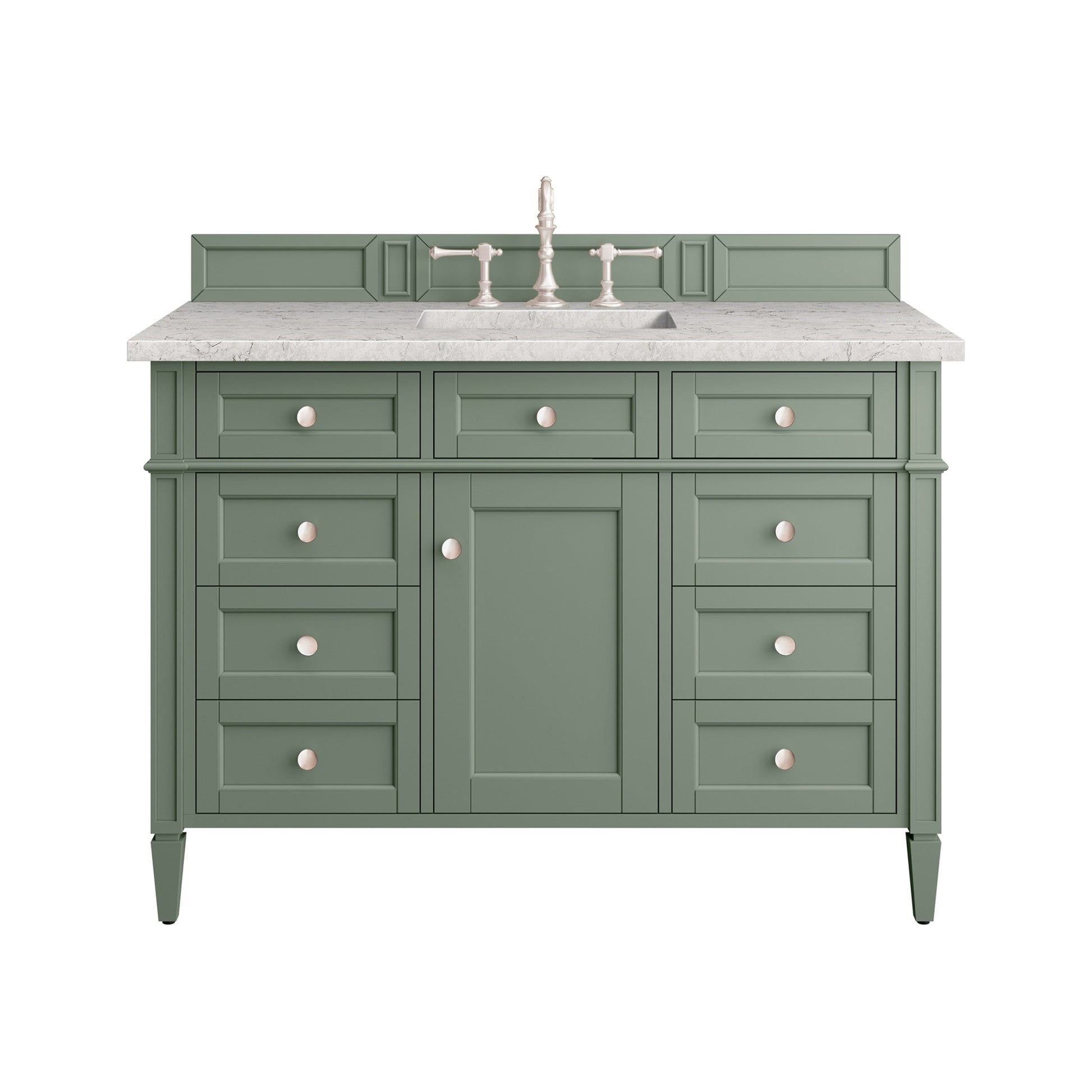 Smokey Celadon / Eternal Jasmine Pearl - 3 Faucet Holes