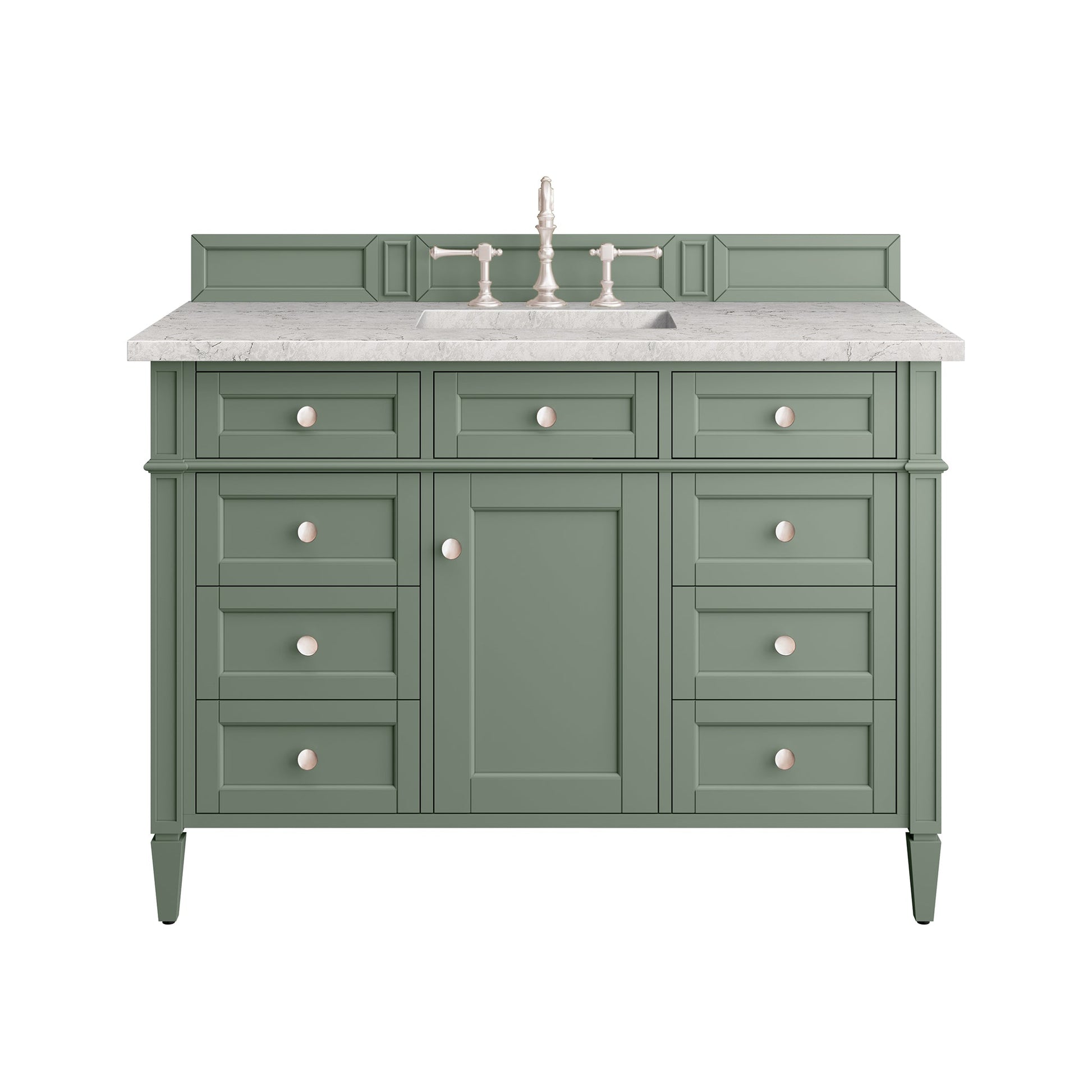 Smokey Celadon / Eternal Jasmine Pearl - 3 Faucet Holes