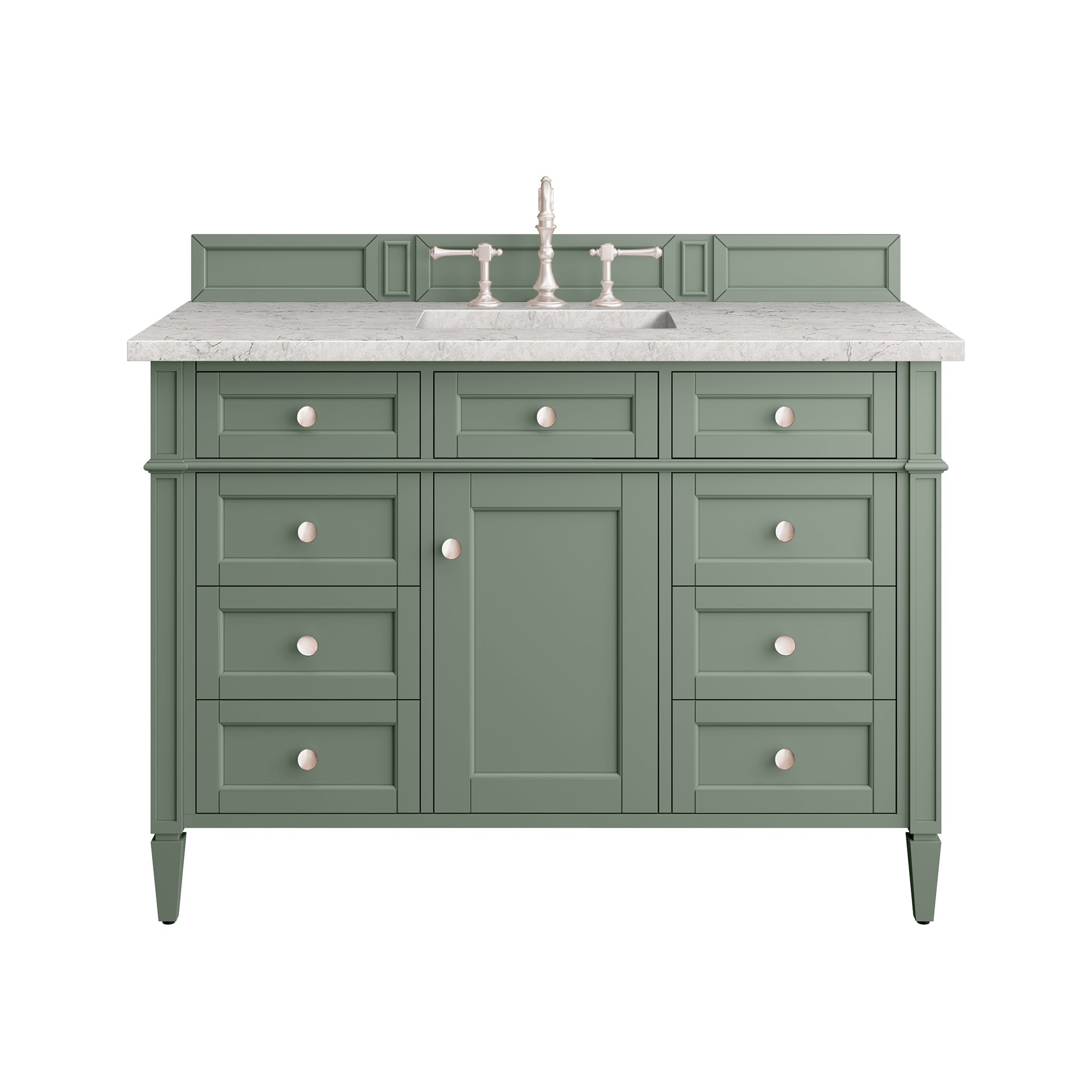 Smokey Celadon / Eternal Jasmine Pearl - 3 Faucet Holes
