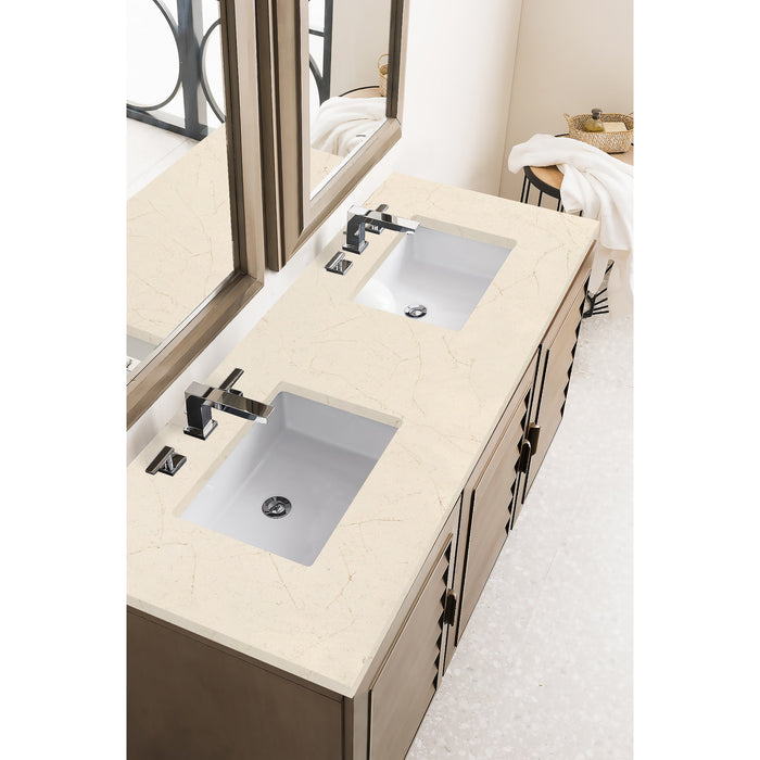 Whitewashed Walnut / Eternal Marfil - 3 Faucet Holes