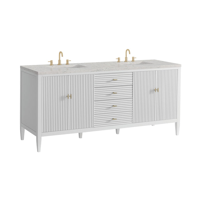 Bright White / Eternal Jasmine Pearl - 3 Faucet Holes