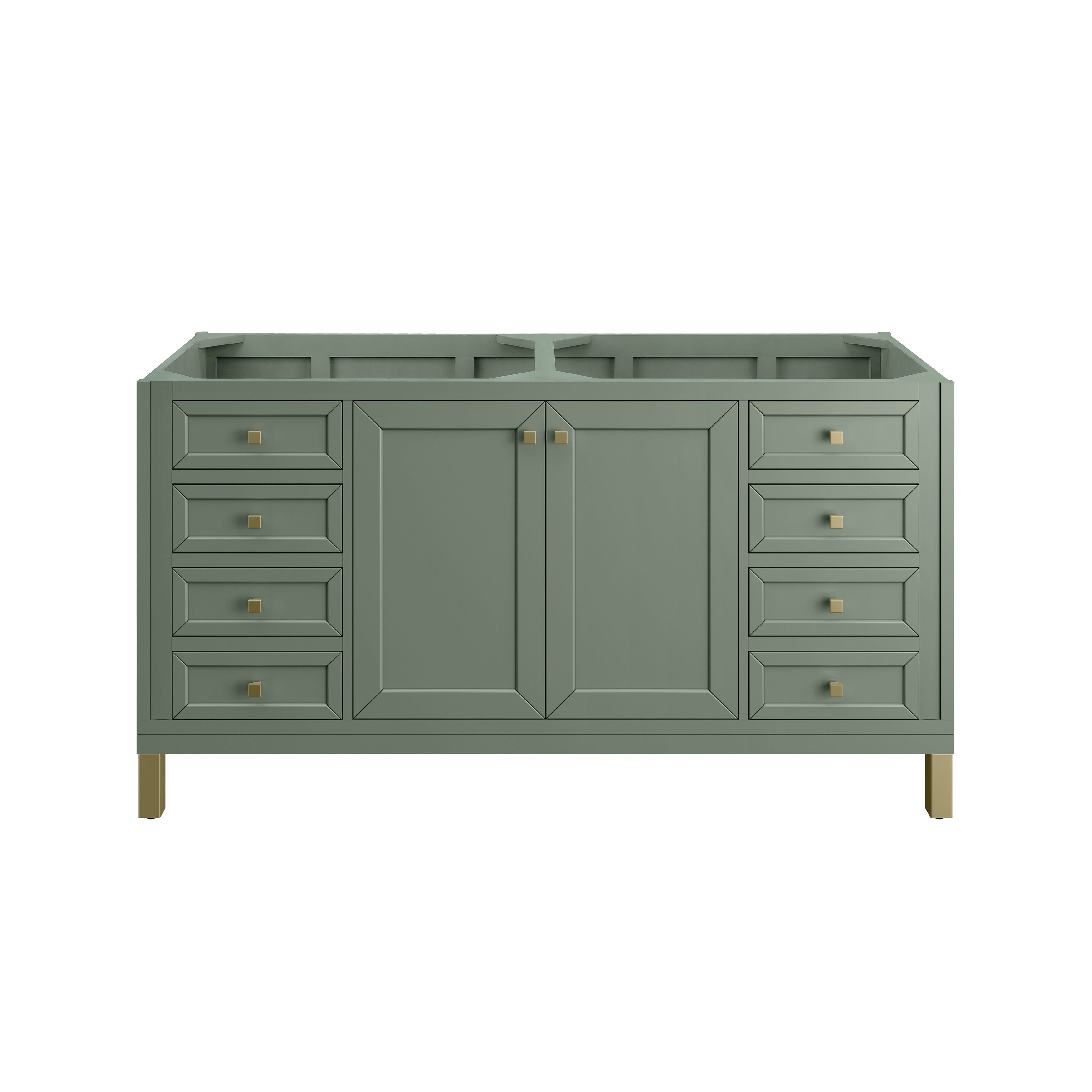 Smokey Celadon / Victorian Silver - 3 Faucet Holes