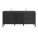 Carbon Oak / Charcoal Soapstone - 3 Faucet Holes