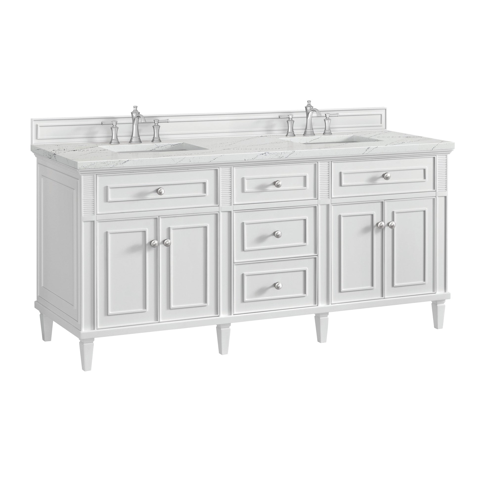 Bright White / Ethereal Noctis - 3 Faucet Holes