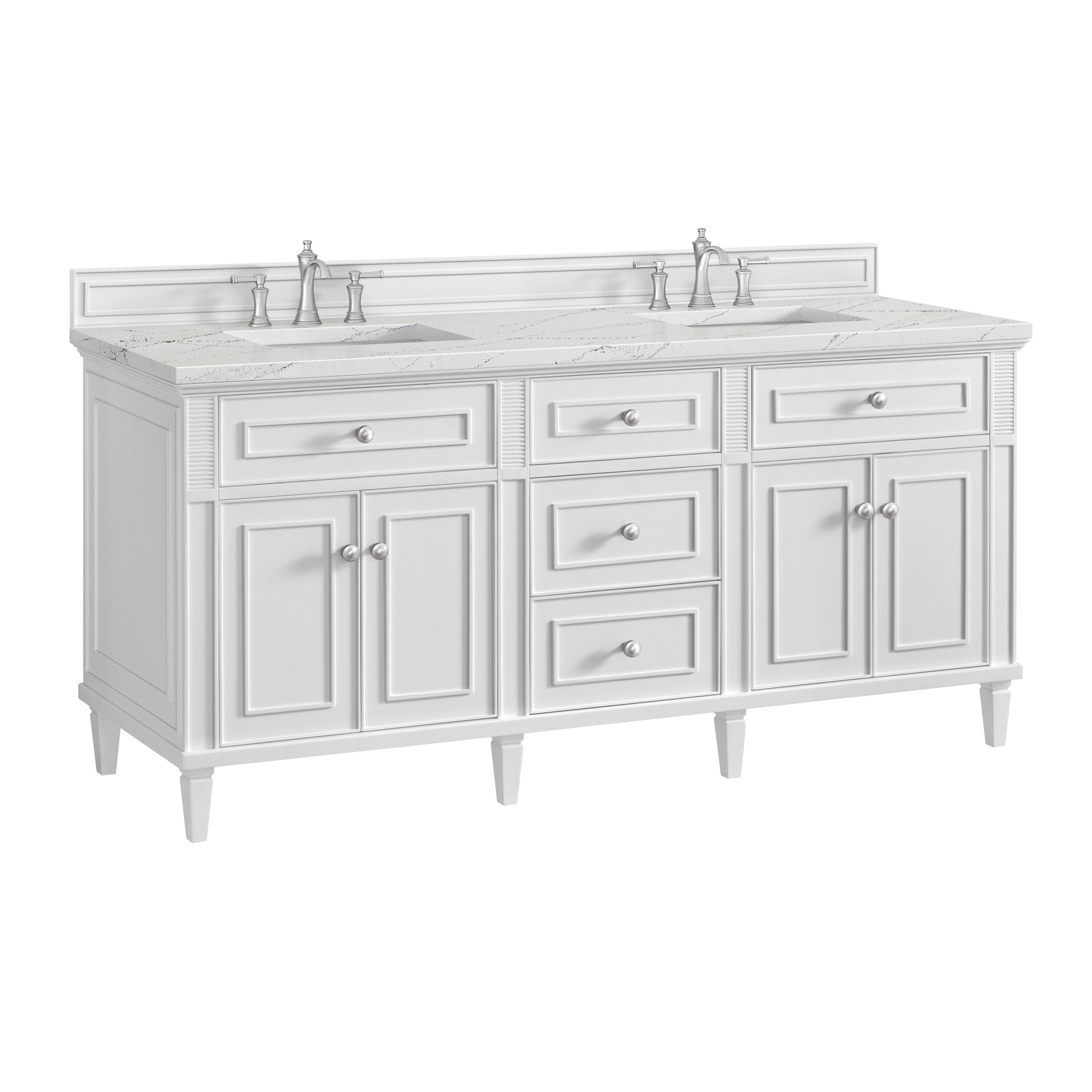 Bright White / Ethereal Noctis - 3 Faucet Holes