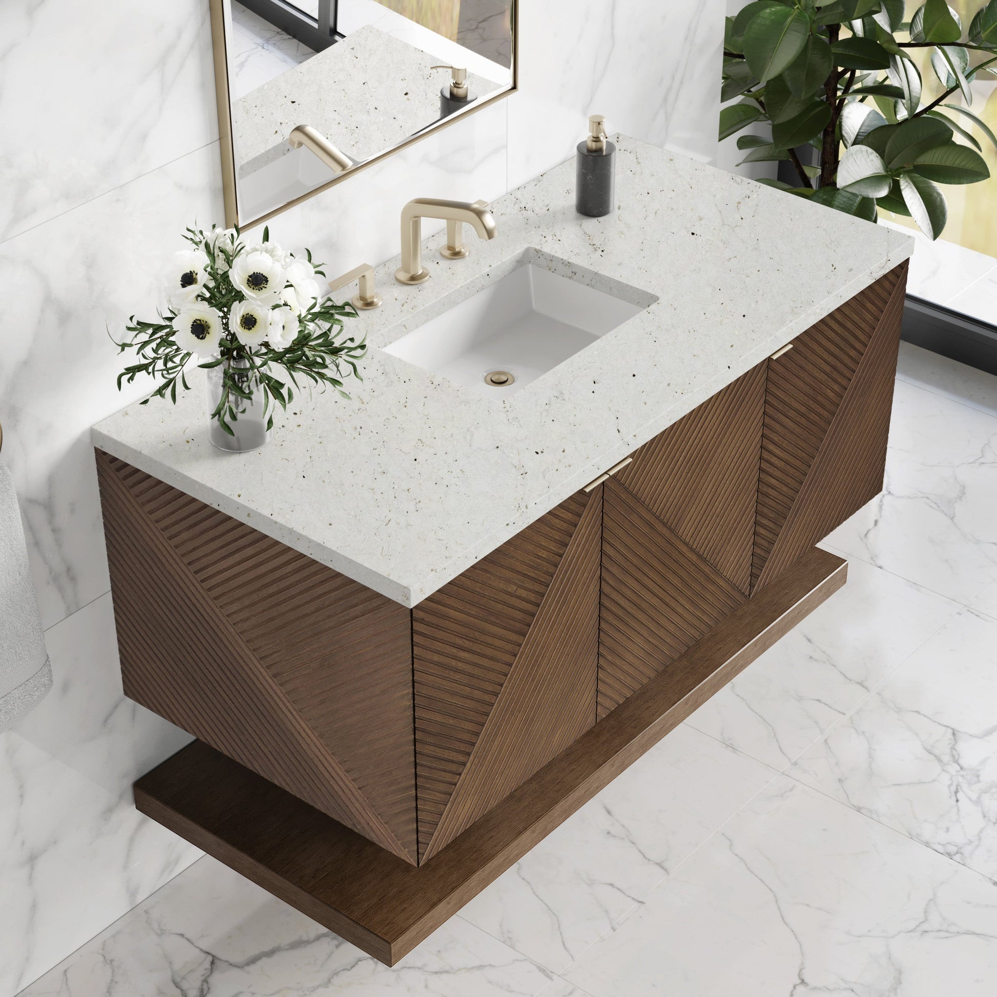 Chestnut / Lime Delight - 3 Faucet Holes