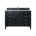 Black Onyx / Victorian Silver - 3 Faucet Holes