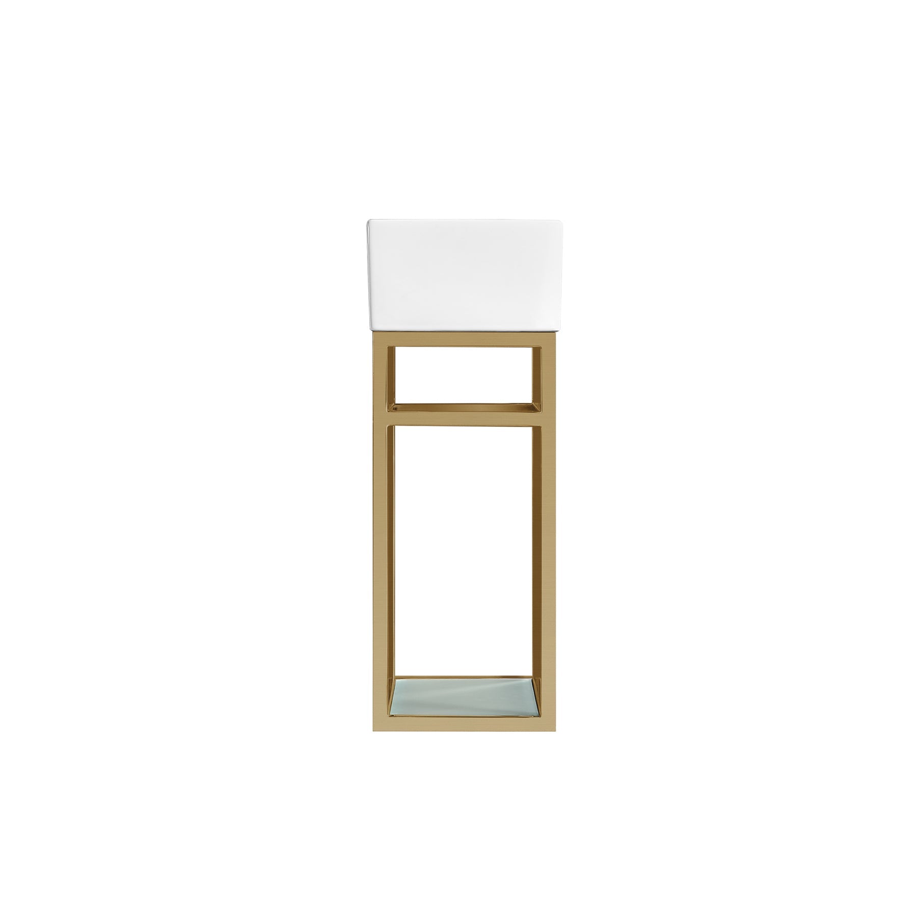Gold / White / 1-Hole