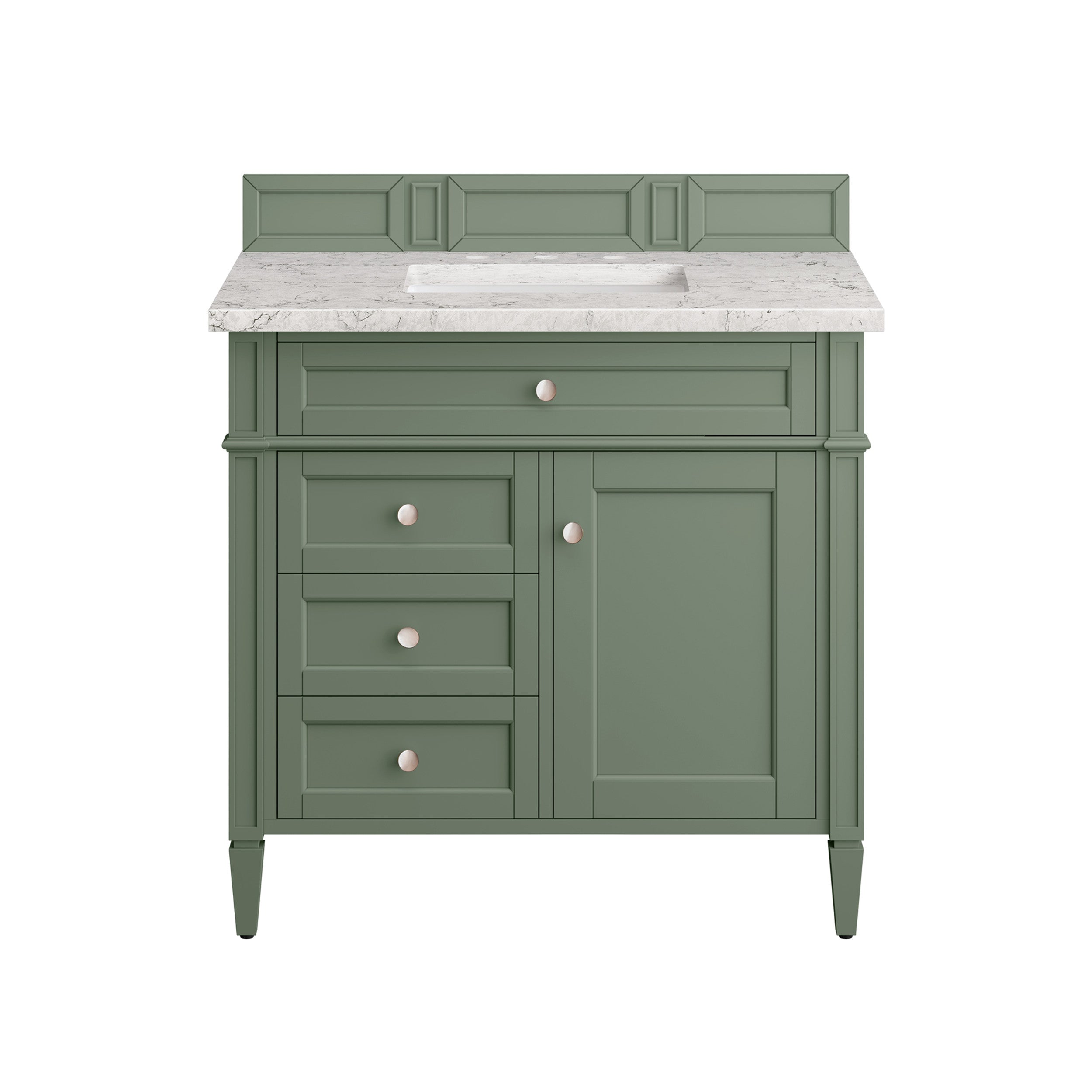 Smokey Celadon / Eternal Jasmine Pearl - 3 Faucet Holes