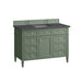 Smokey Celadon / Charcoal Soapstone - 3 Faucet Holes