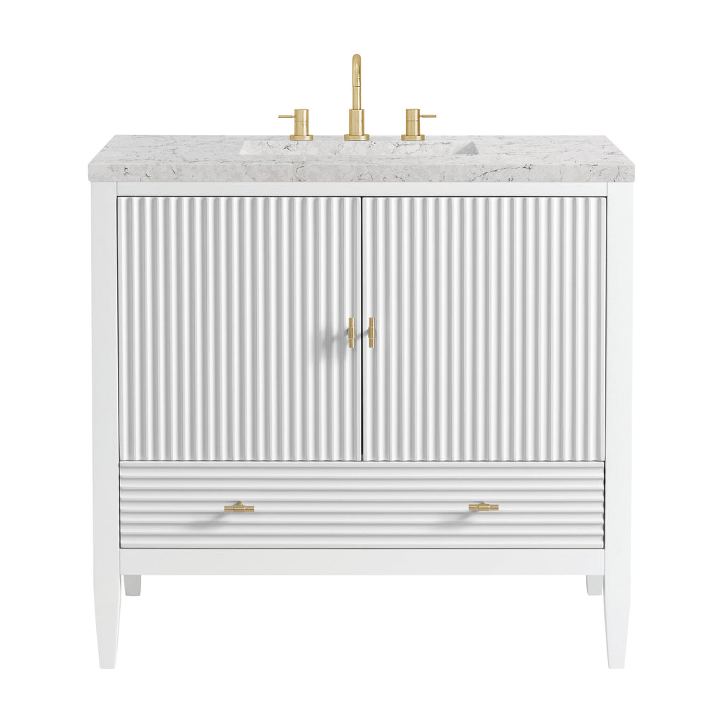 Bright White / Eternal Jasmine Pearl - 3 Faucet Holes