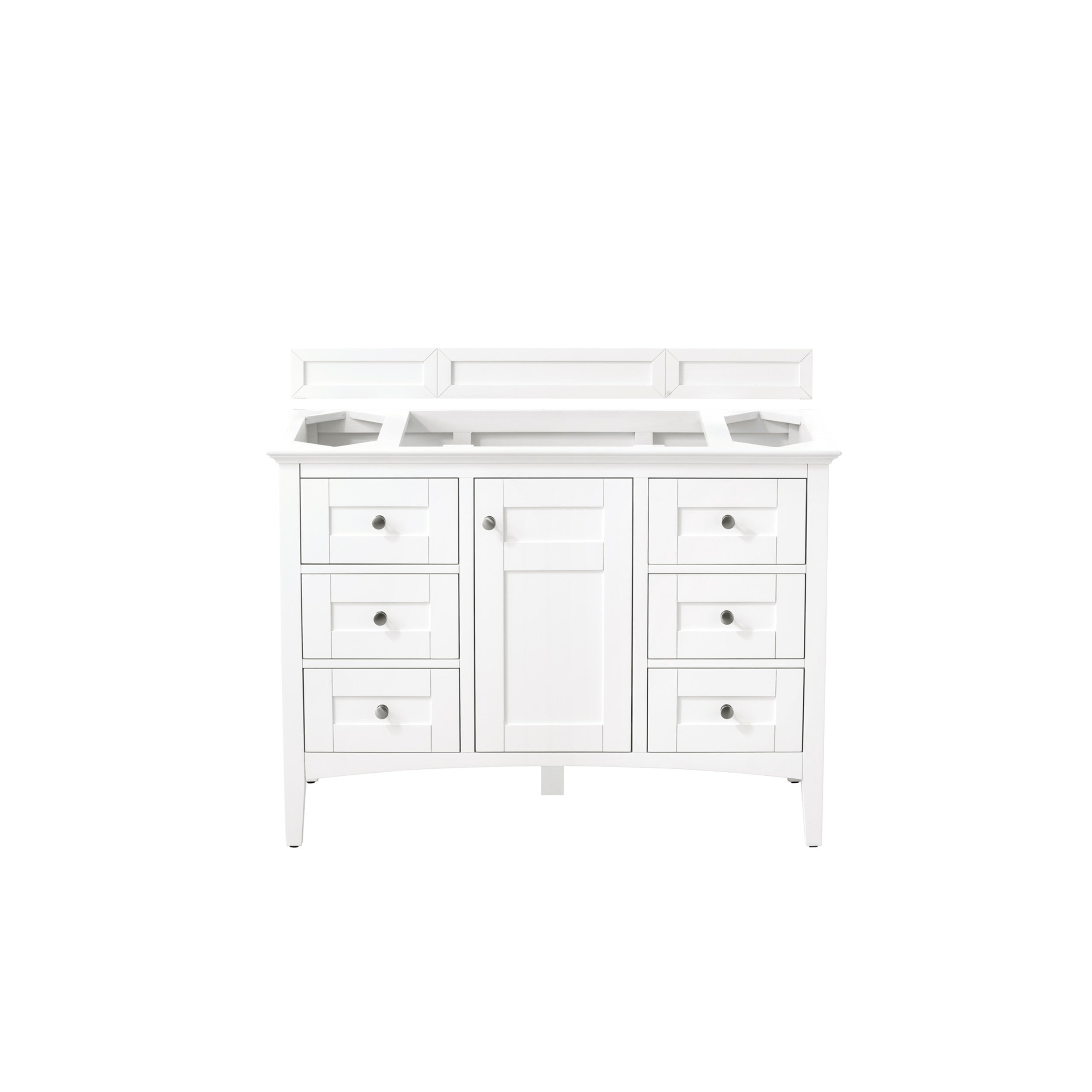 Bright White / No Countertop