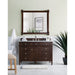 Burnished Mahogany / Carrara White - 3 Faucet Holes
