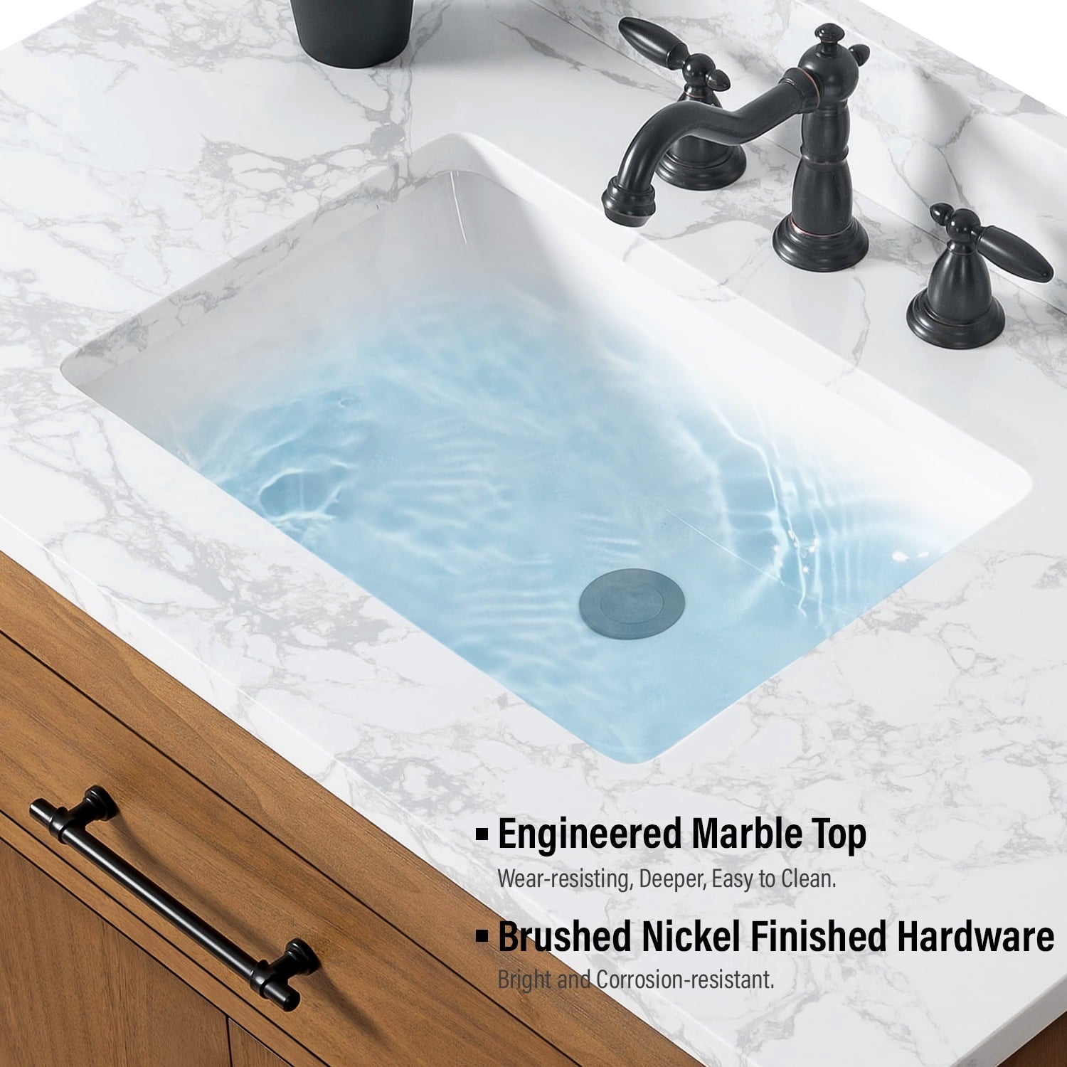Tan / Engineered Marble