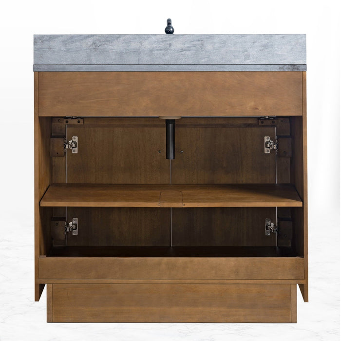 Tan / Black Limestone