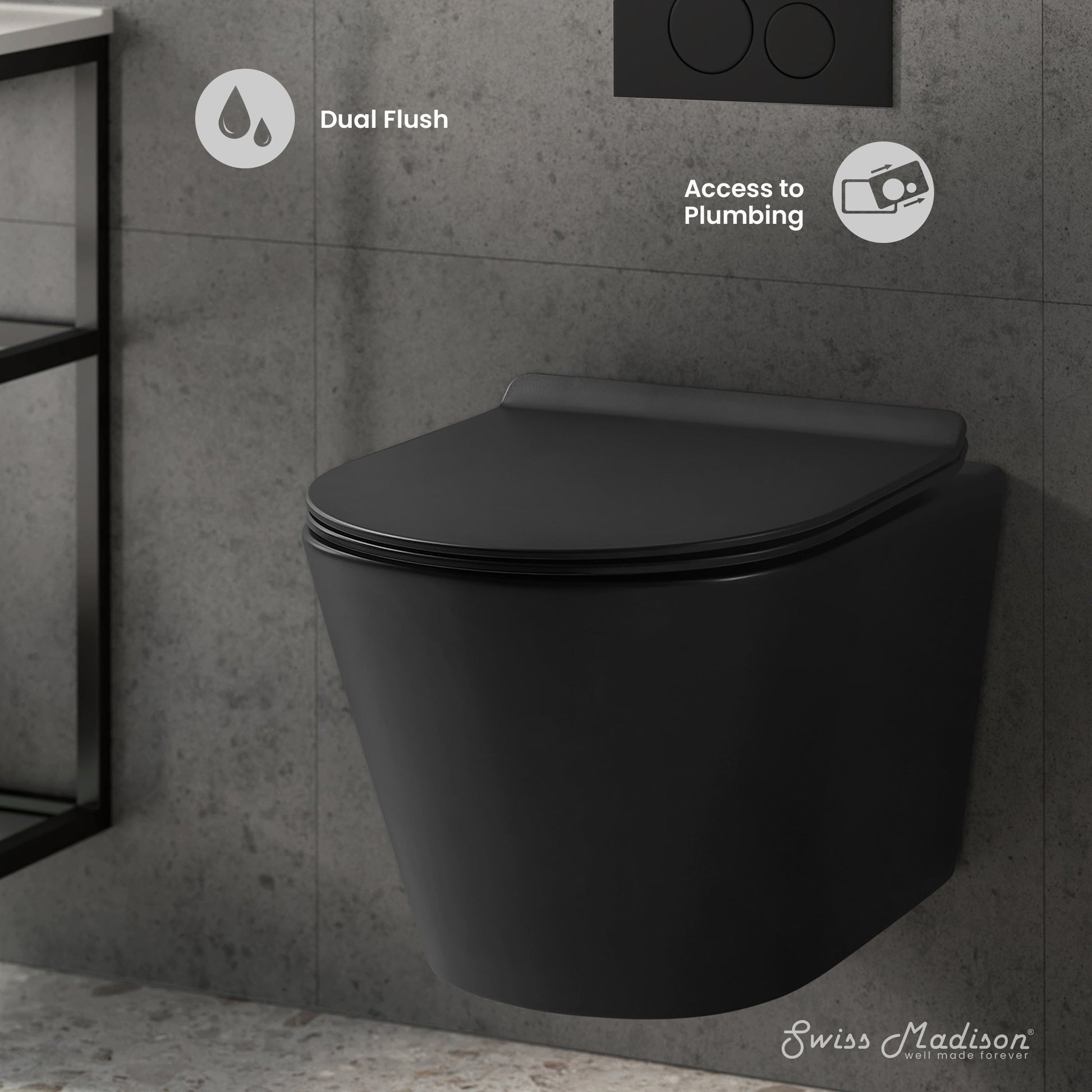 Matte Black / Black