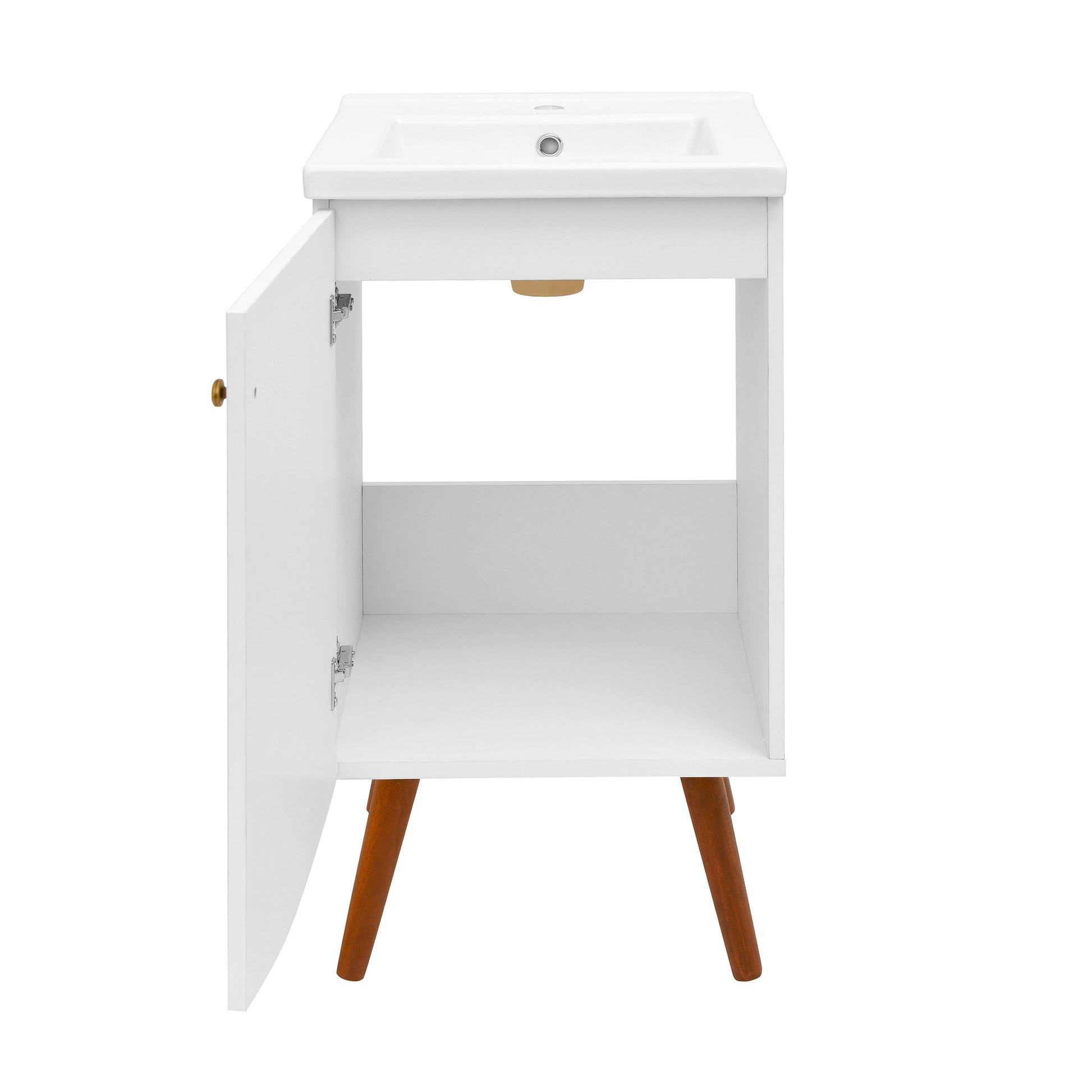 White / White / 1-Hole
