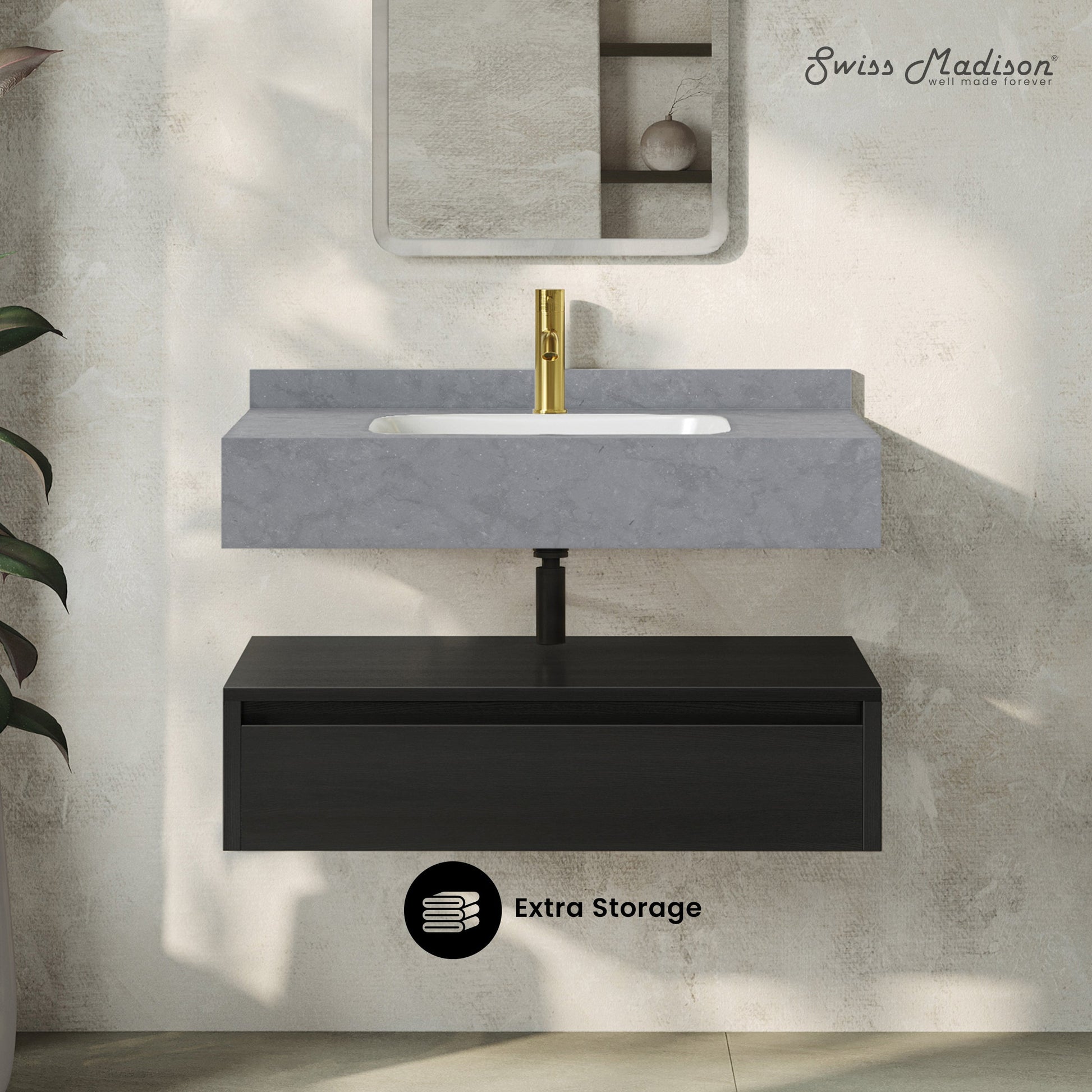 Black Oak / Charcoal Gray