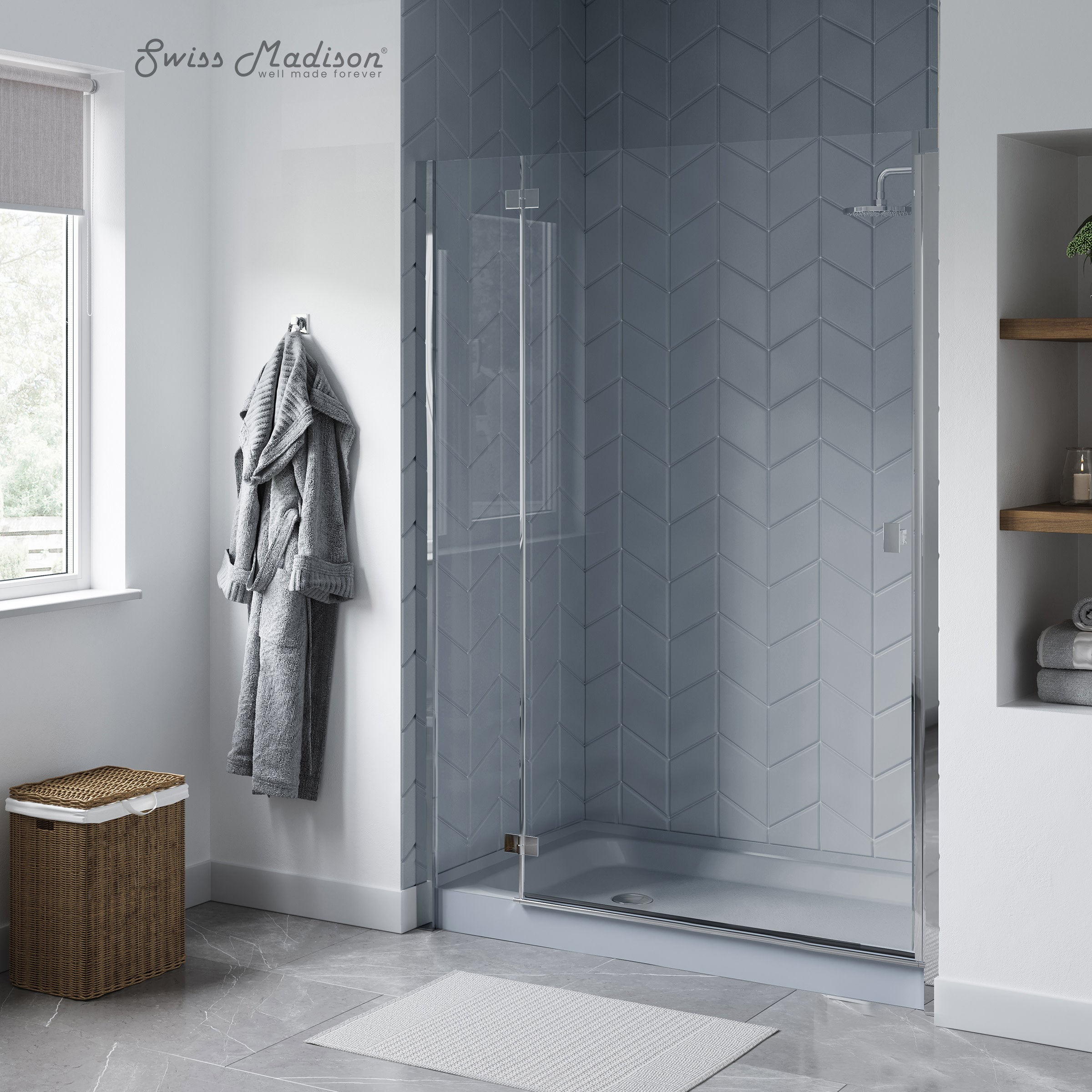 Glossy Gray / Left