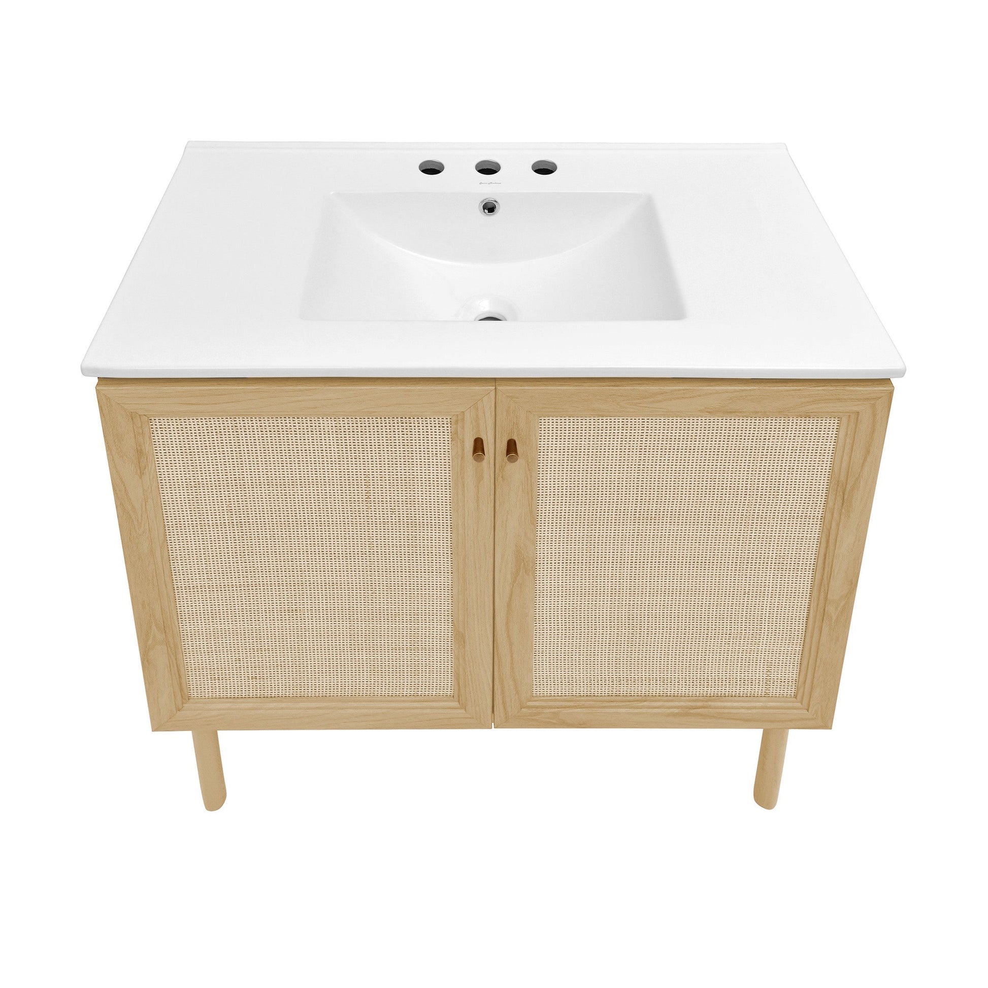 Natural Oak / White / 3-Hole