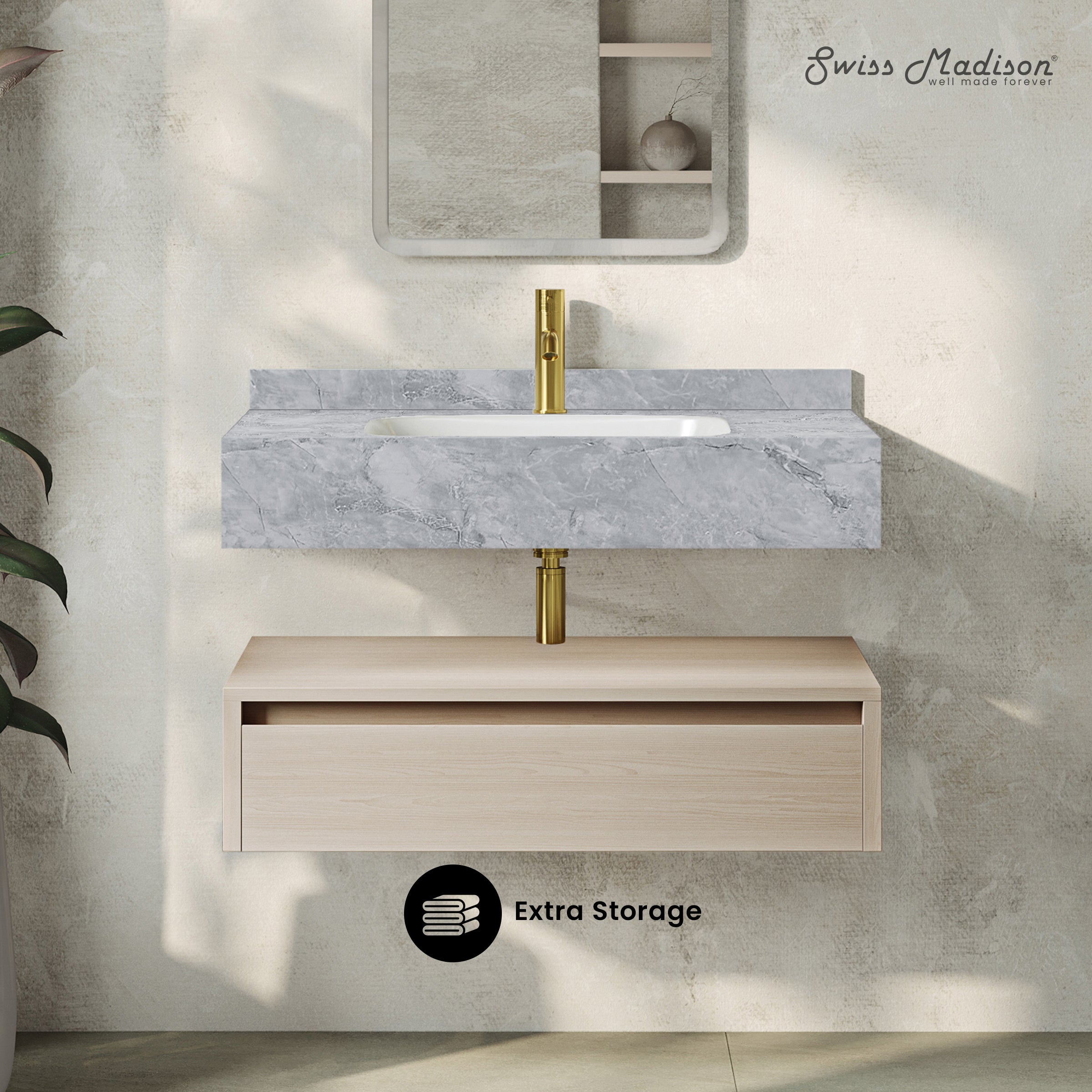 White Oak / Storm Gray