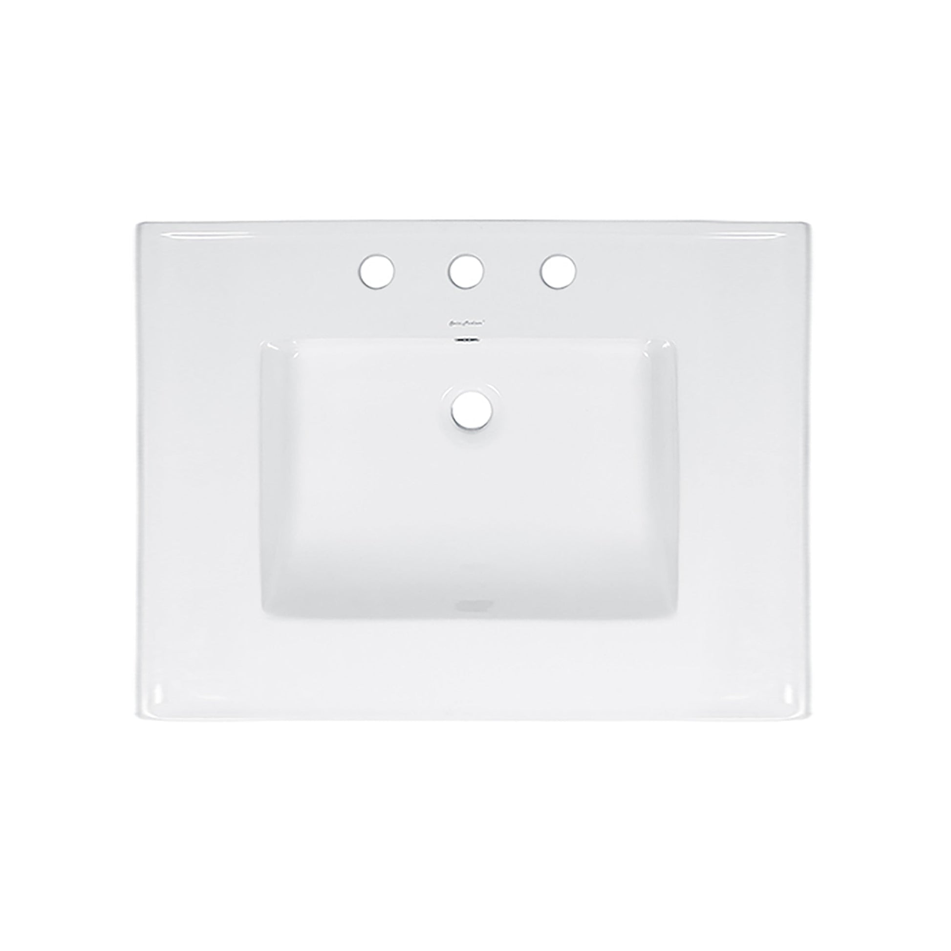 Glossy White / 3-Hole Wide
