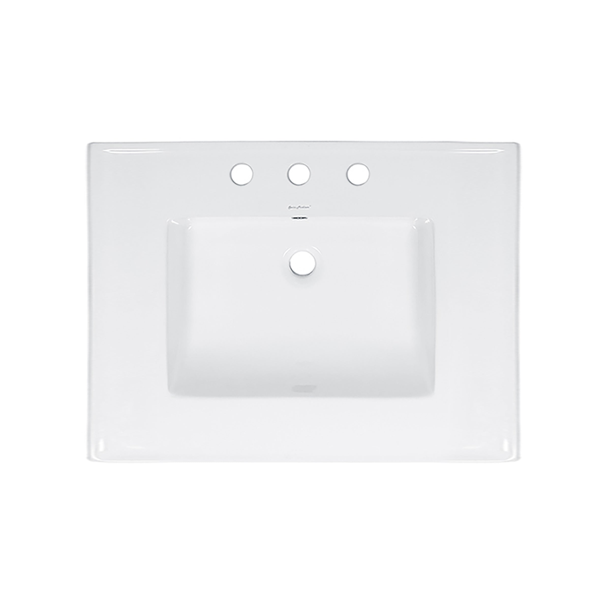 Glossy White / 3-Hole Wide