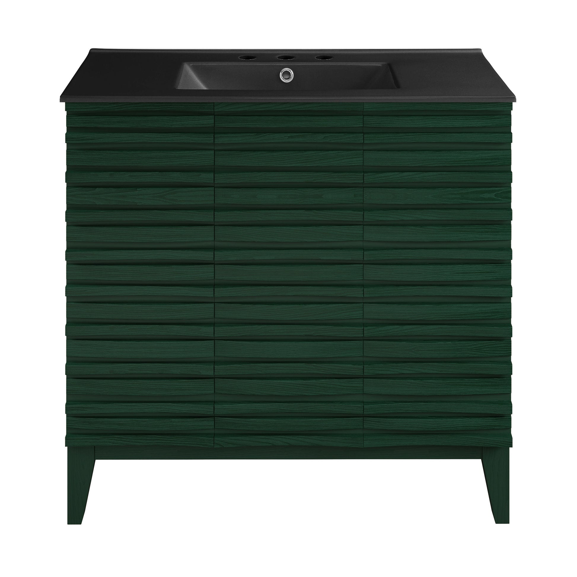 Green Oak / Matte Black / 3-Hole
