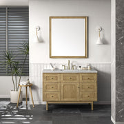 Light Natural Oak / Eternal Jasmine Pearl - 3 Faucet Holes