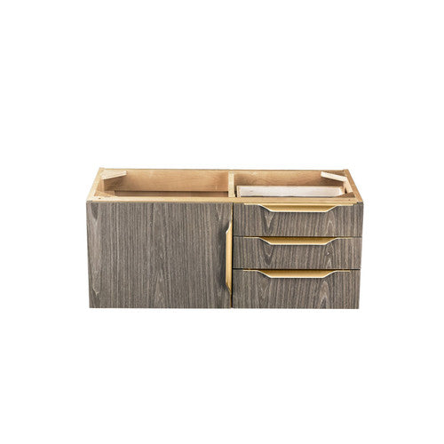 Ash Gray / Radiant Gold / Glossy White - 1 Faucet Hole