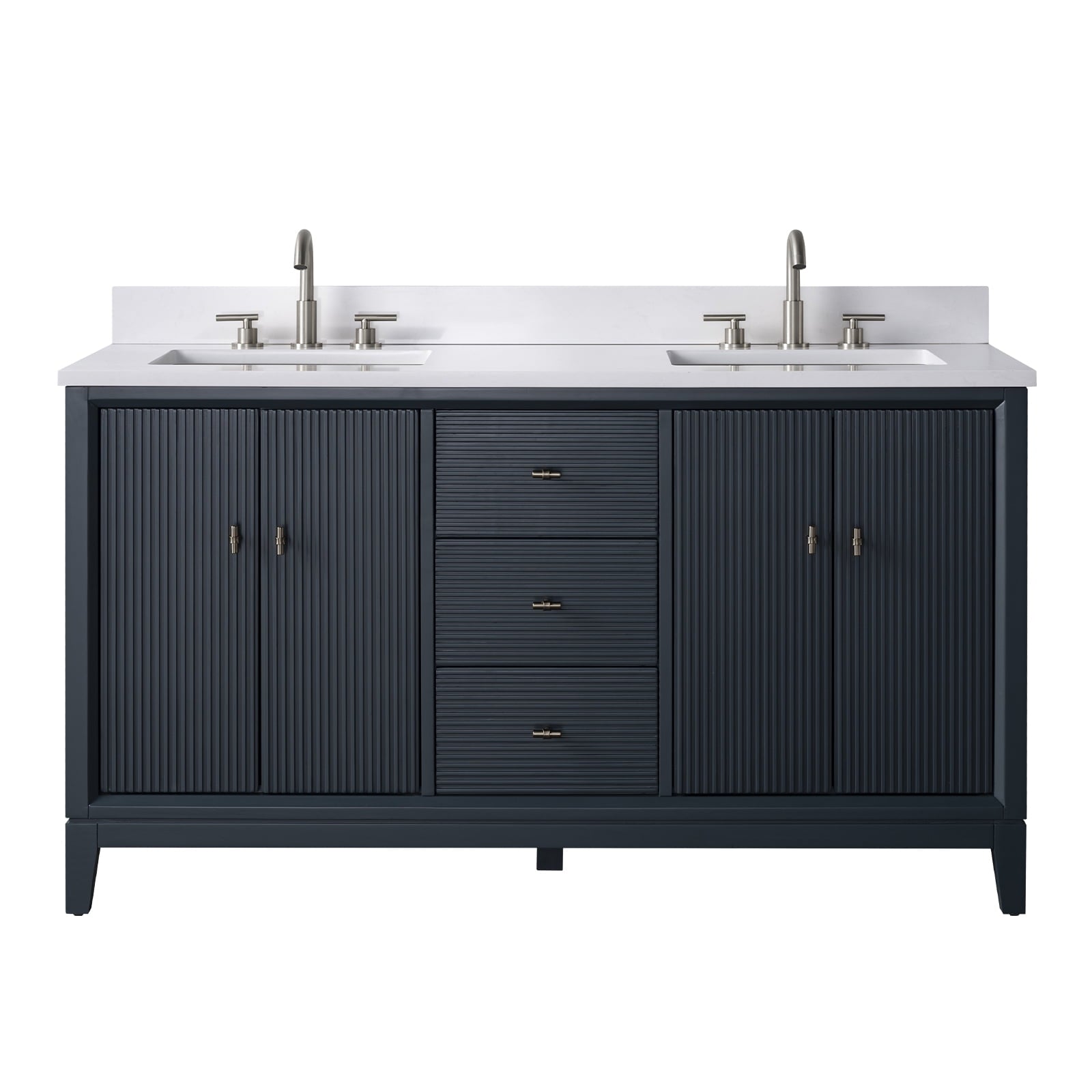 Linear Vintage Spruce Blue / Brushed Nickel