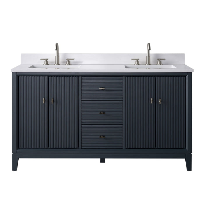 Linear Vintage Spruce Blue / Brushed Nickel