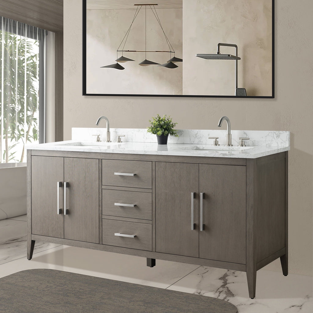 Driftwood Gray / Brushed Nickel