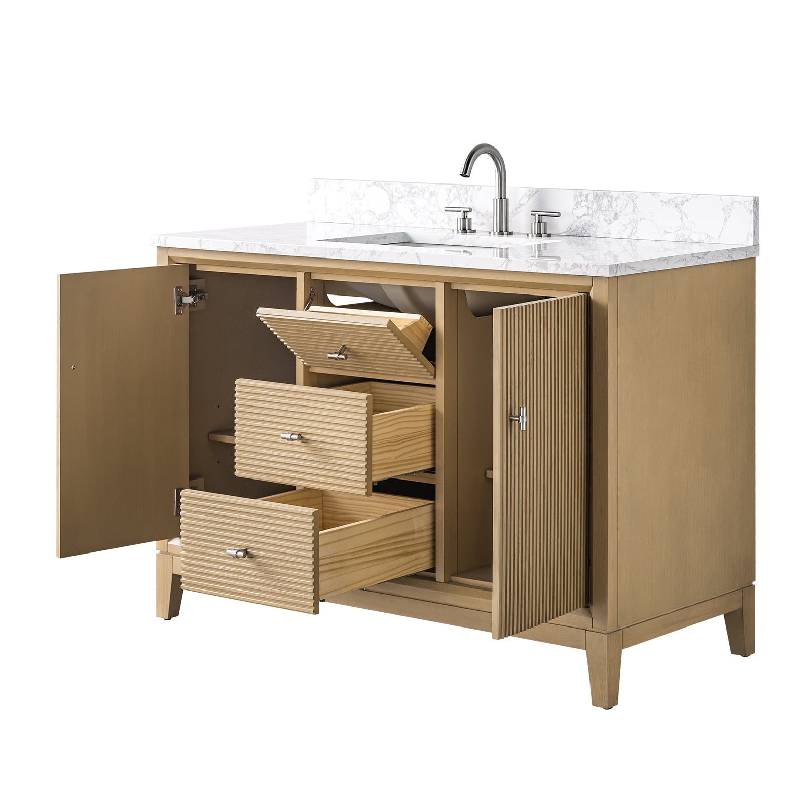 Linear Natural Oak / Brushed Nickel