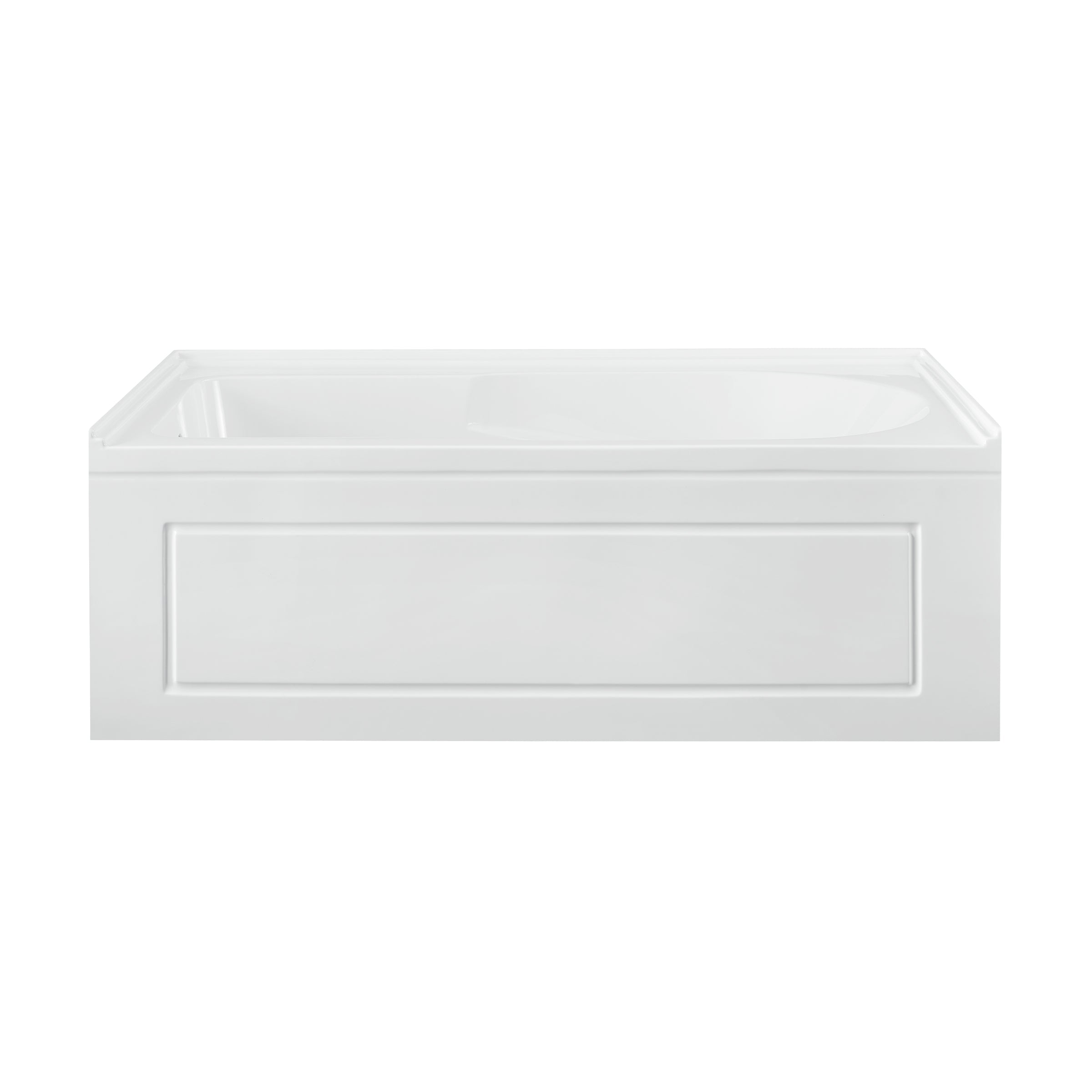 Glossy White / Left / Alcove - Apron