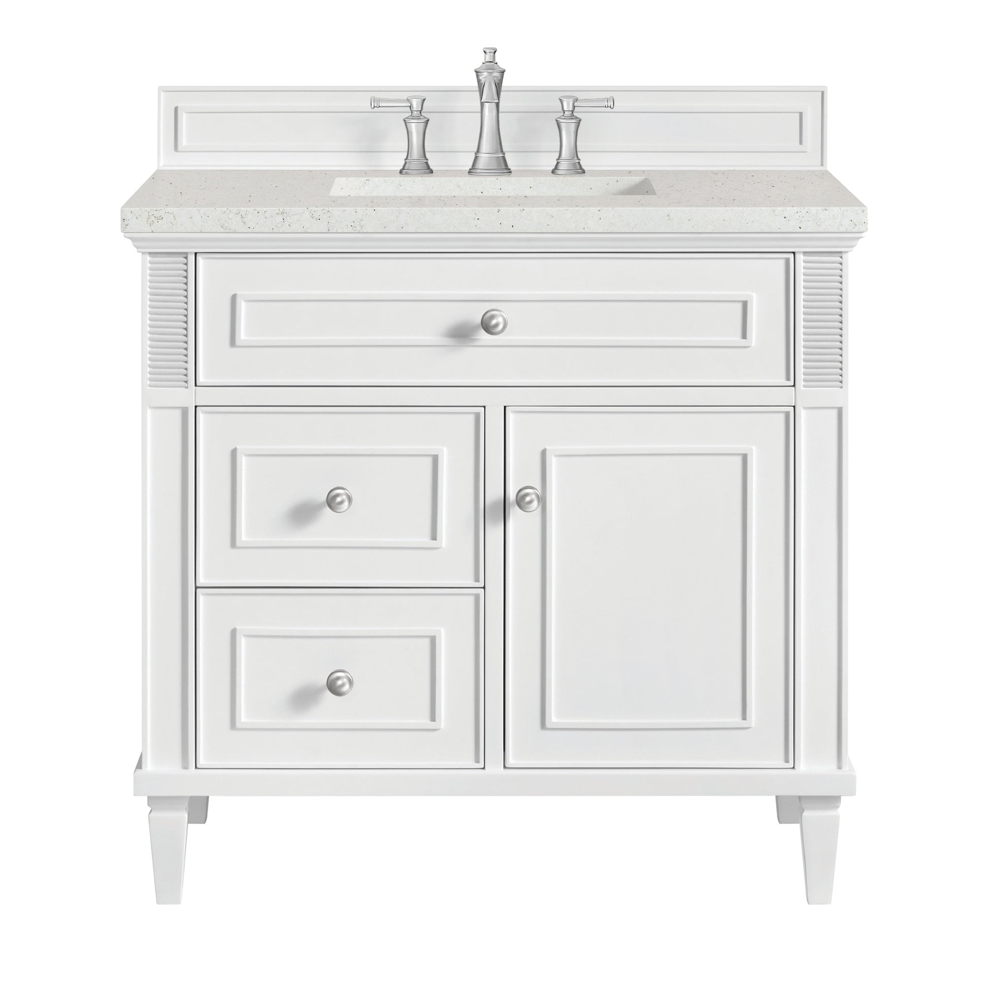 Bright White / Lime Delight - 3 Faucet Holes