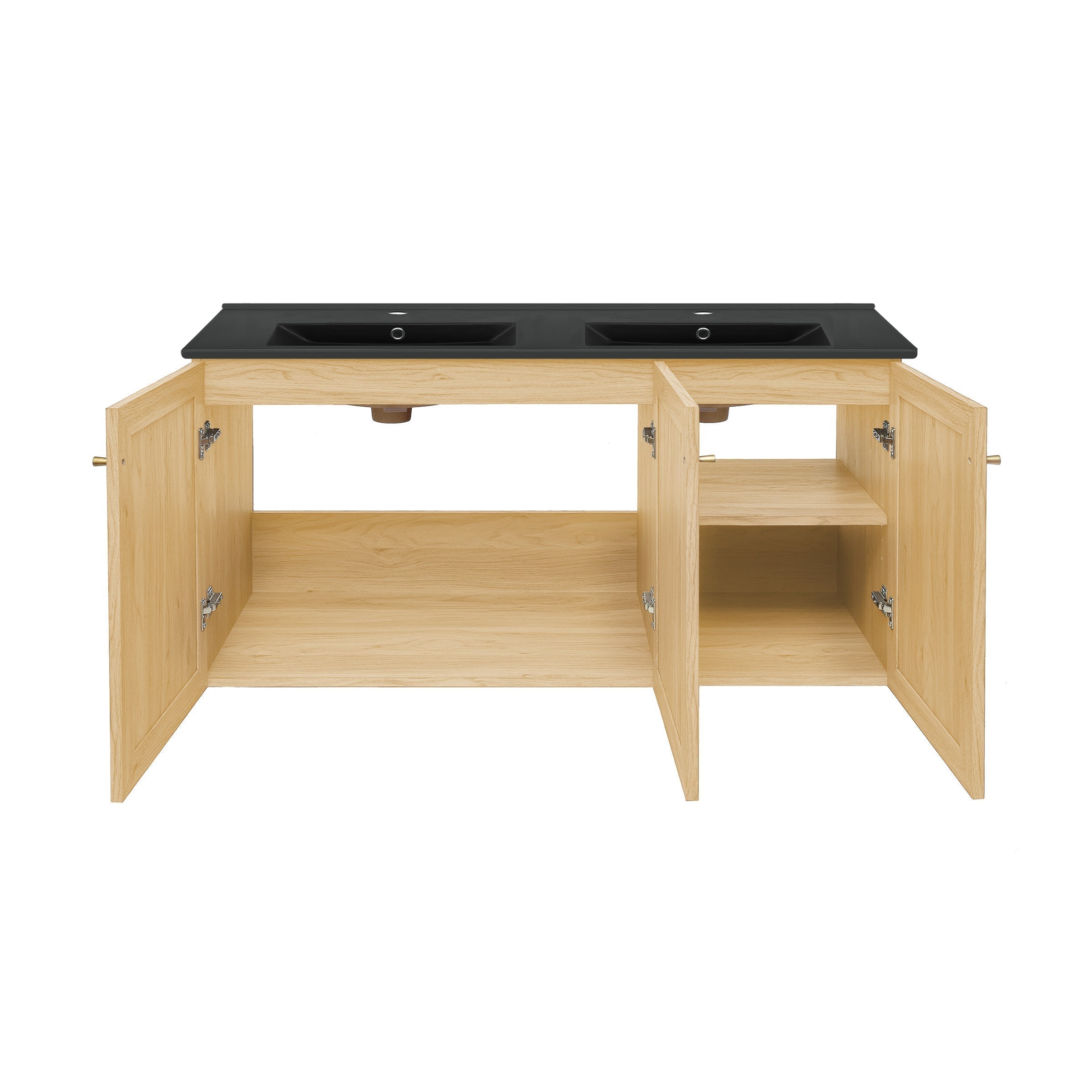 Natural Oak / Black / 1-Hole
