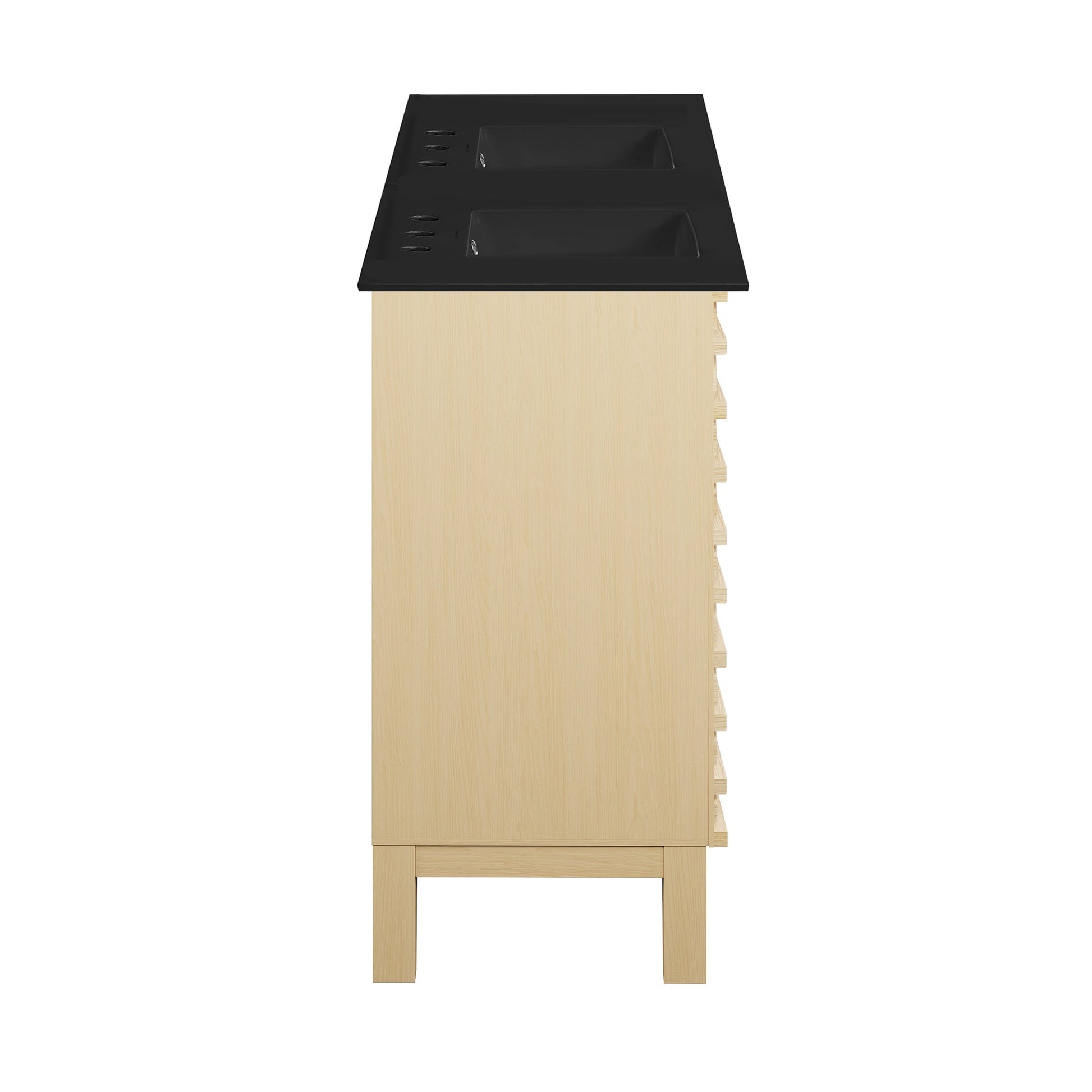 Natural Oak / Matte Black / 3-Hole