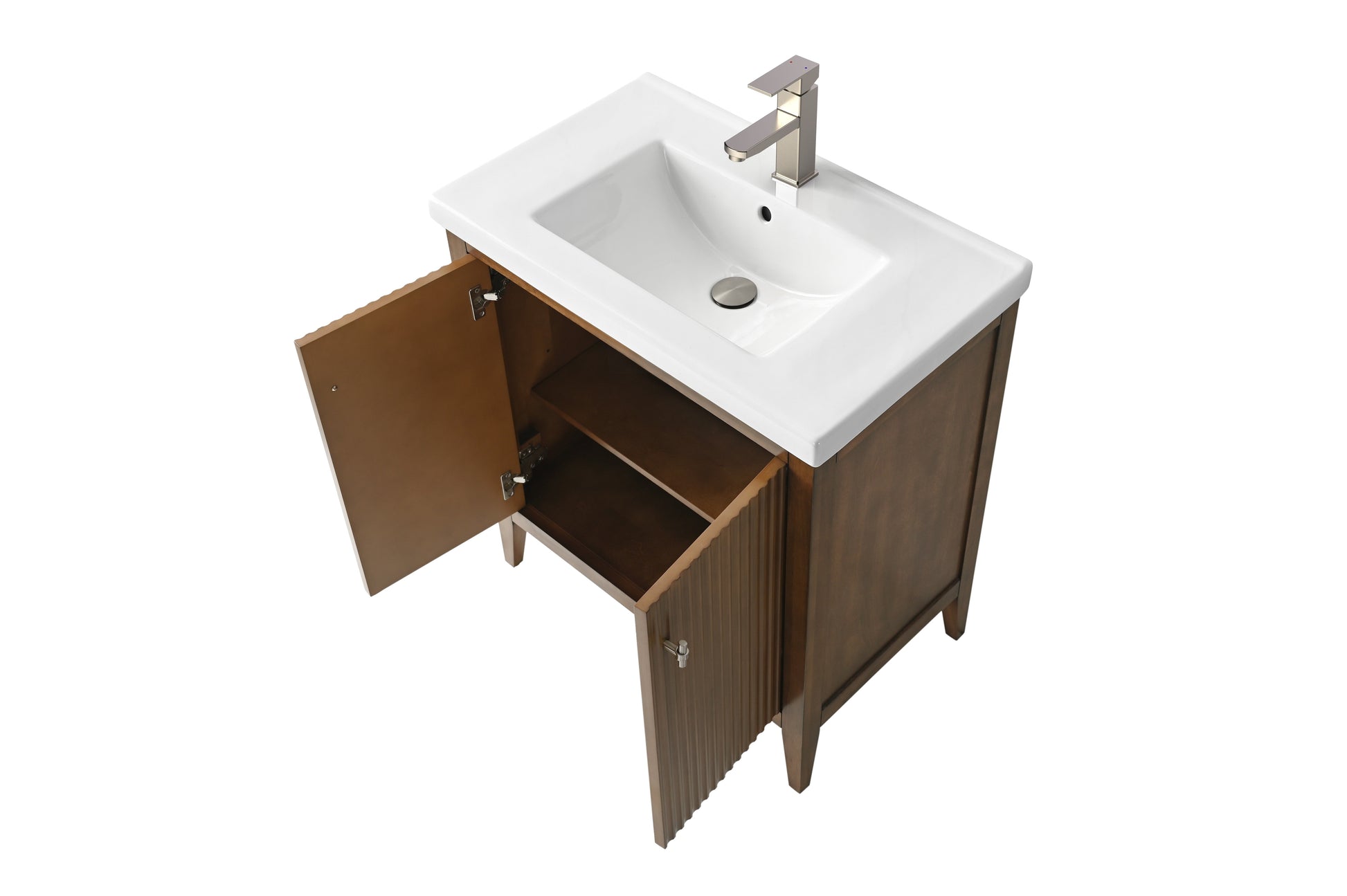 Walnut / Brushed Nickel