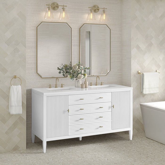 Bright White / White Zeus - 3 Faucet Holes
