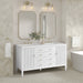 Bright White / White Zeus - 3 Faucet Holes