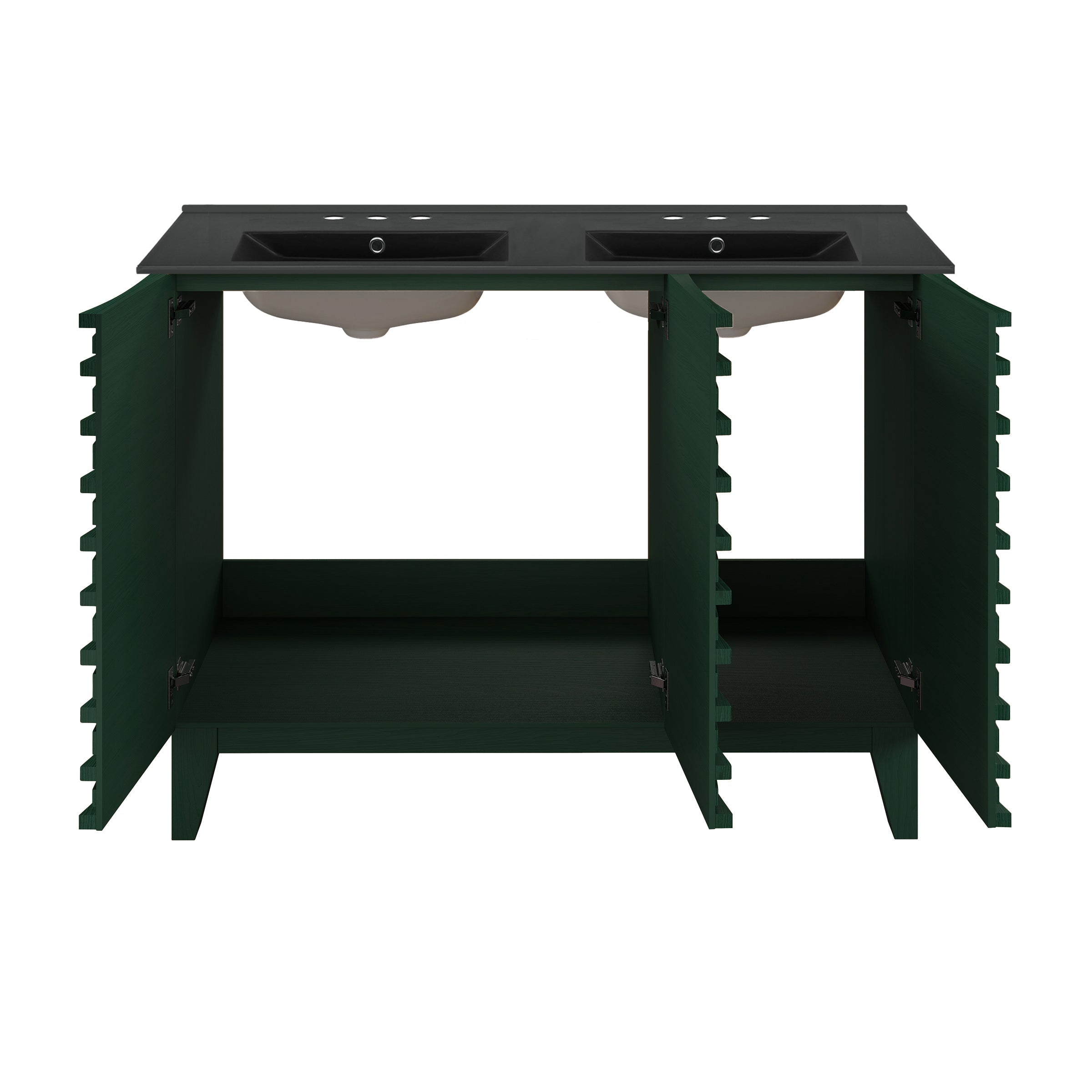 Green Oak / Matte Black / 3-Hole