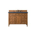 Saddle Brown / Charcoal Soapstone - 3 Faucet Holes